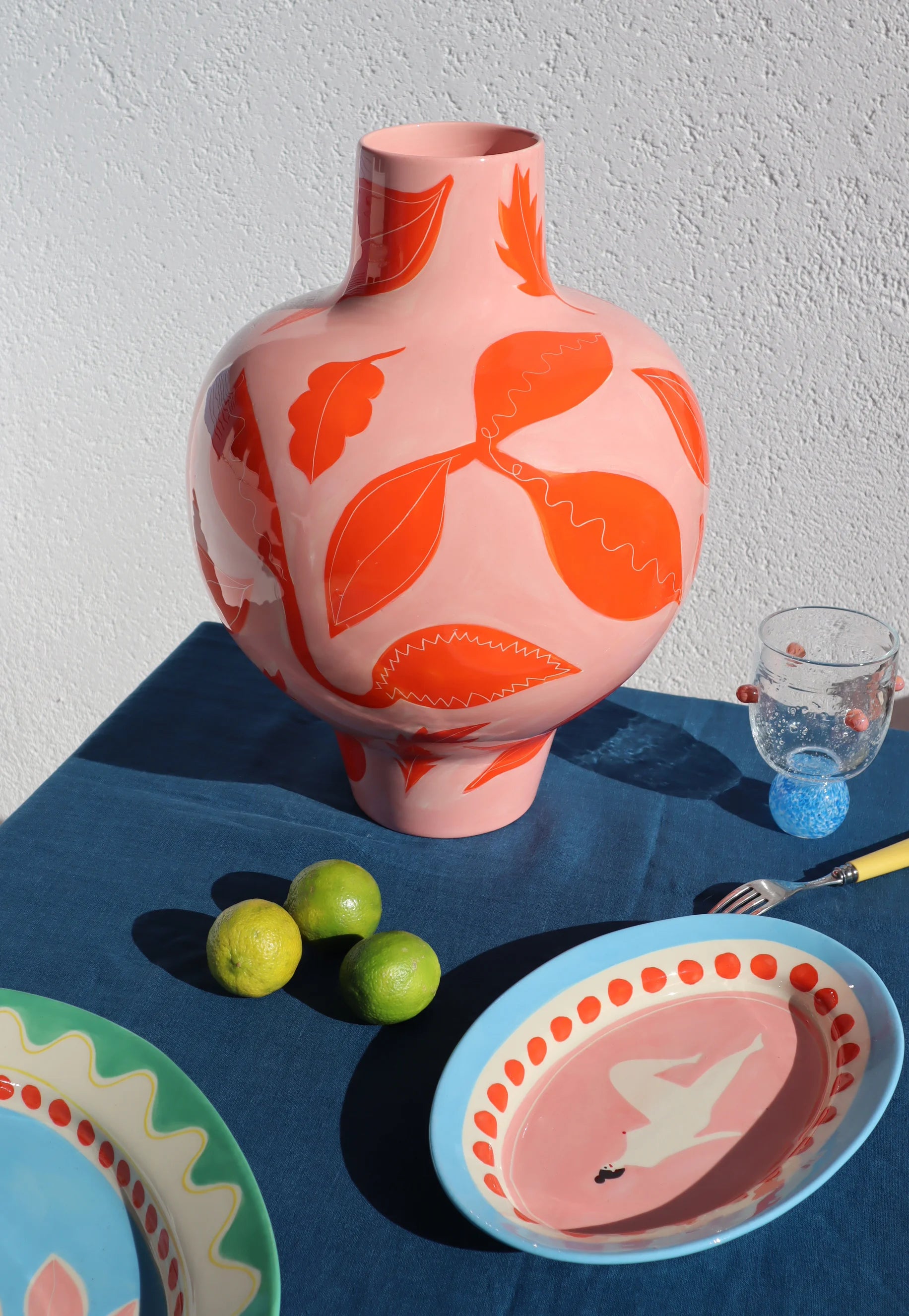 High Tide Vase - Pink-2