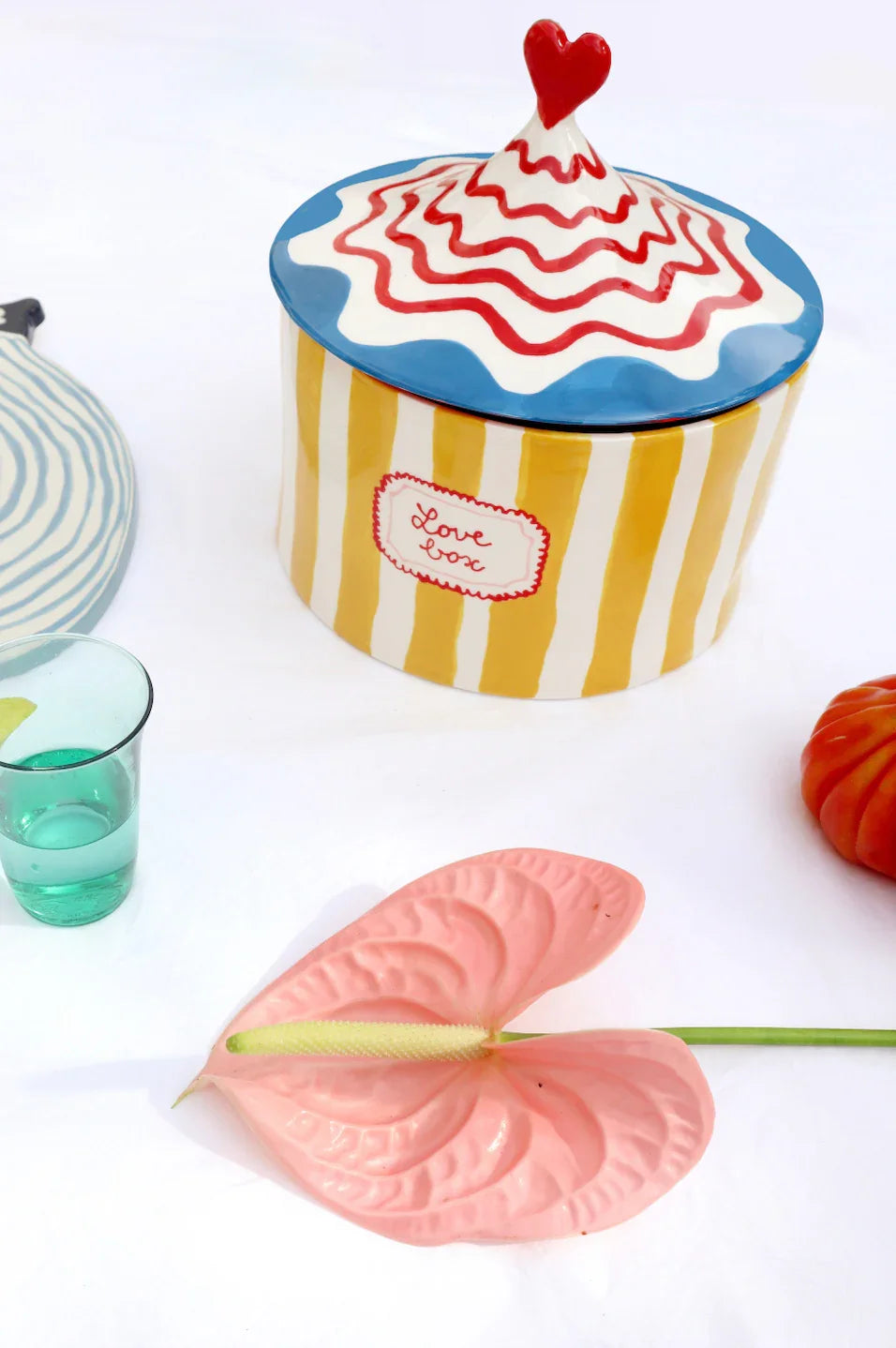 Love Box - Yellow Stripe-2