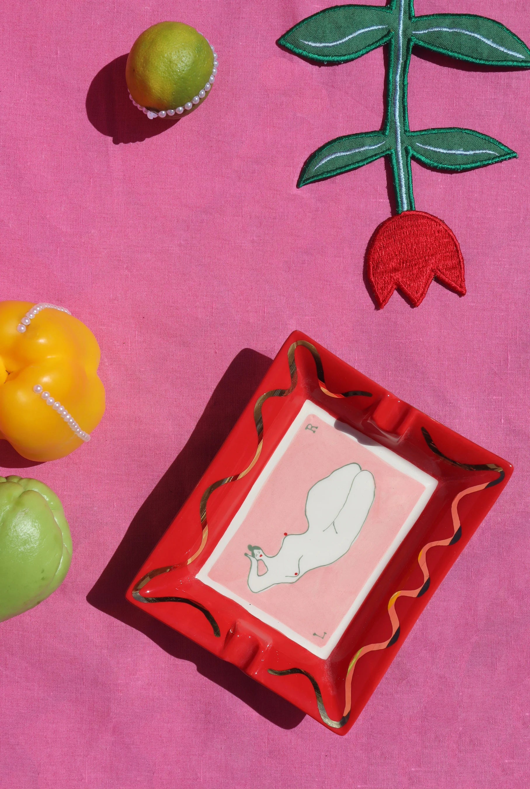 Sleeping Muse Ashtray - Vide Poche-2