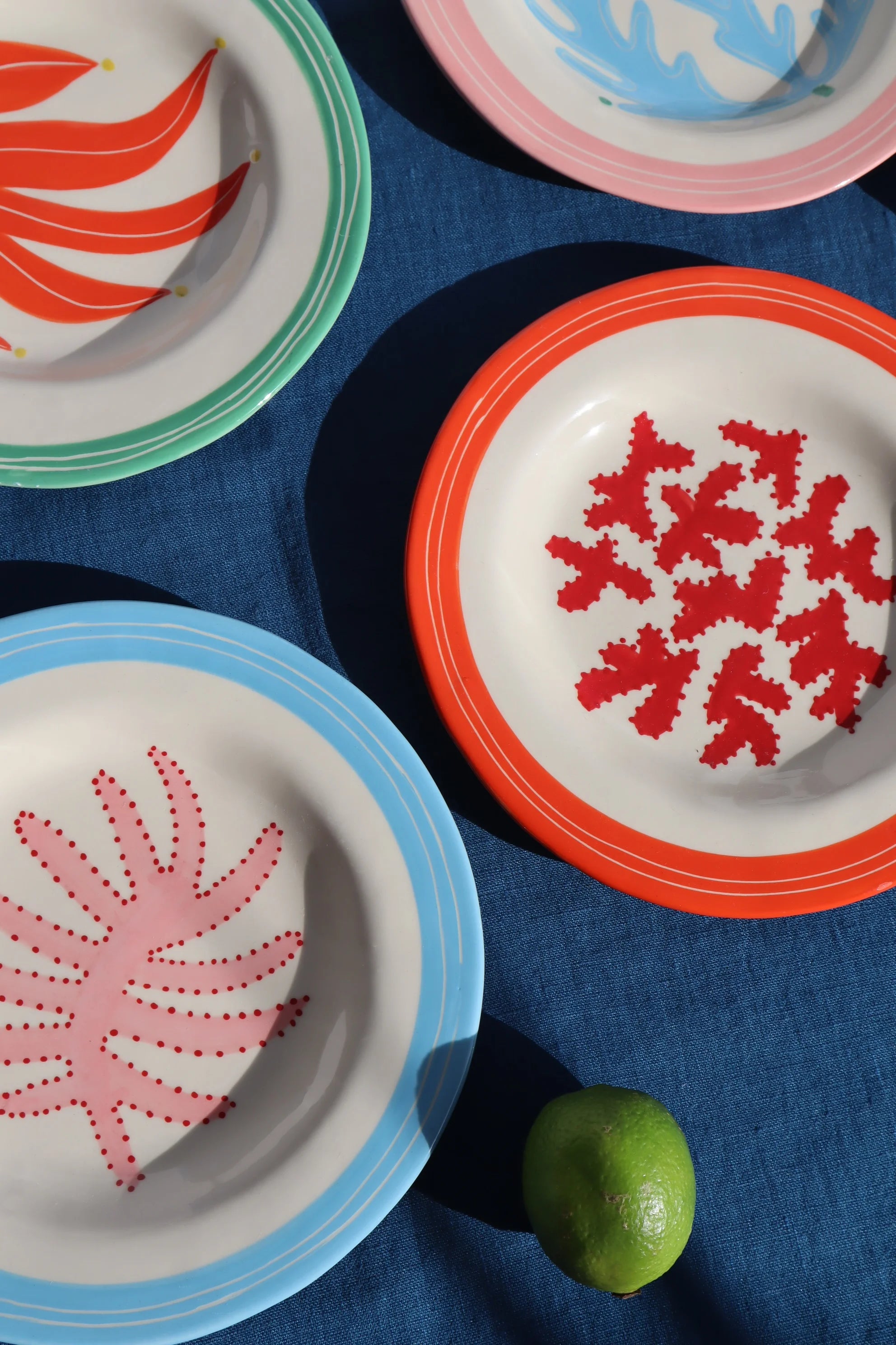 Under The Sea Dessert Plate - Set of 4-2
