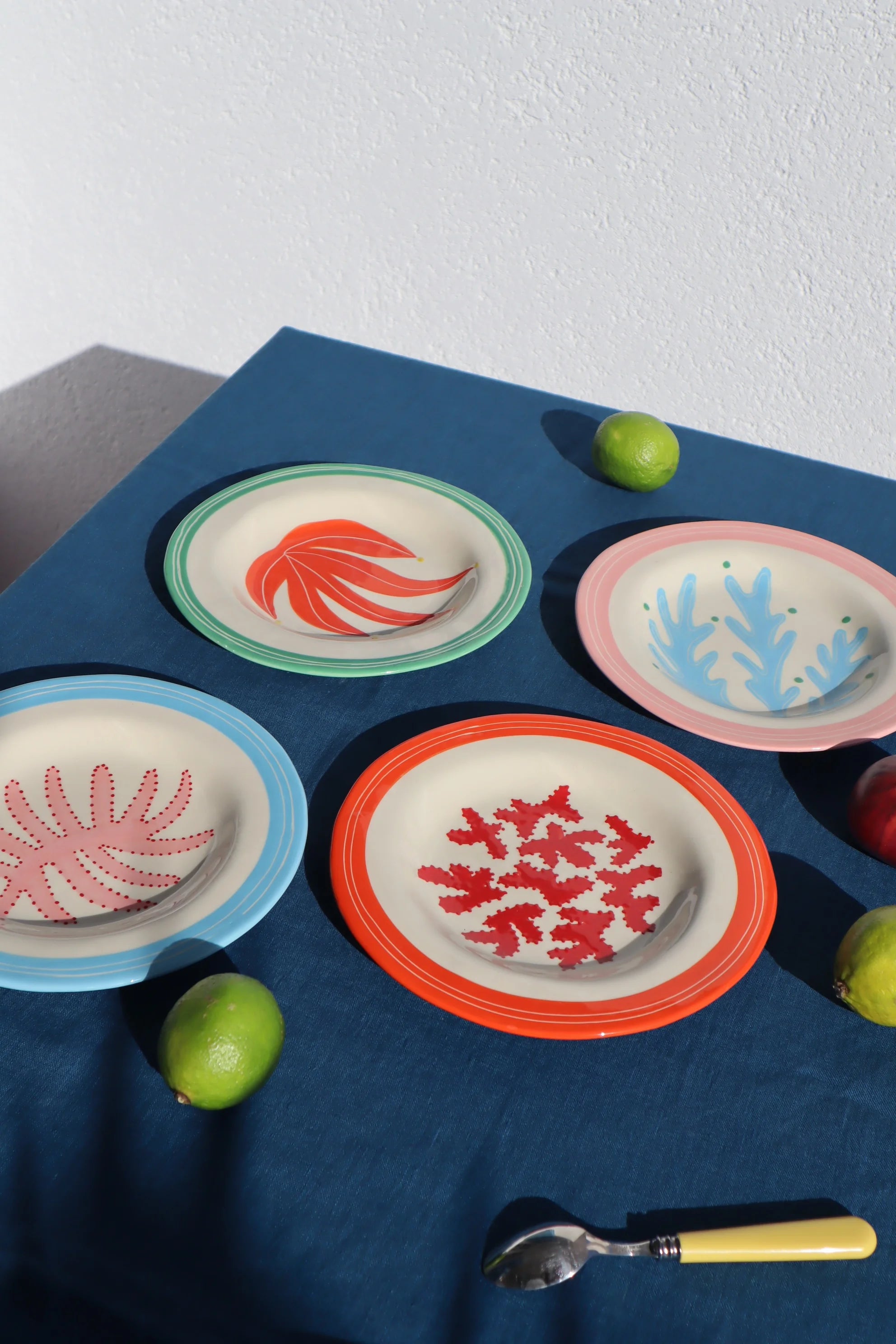 Under The Sea Dessert Plate - Set of 4-3