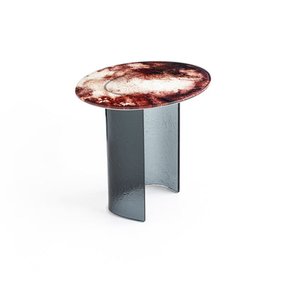 Lakelet 06I Side Table - 1B Fume Red Lake