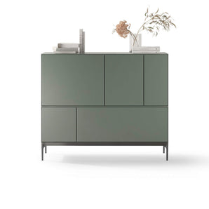 Lauki 81 Sideboard - Moss Green/Graphite