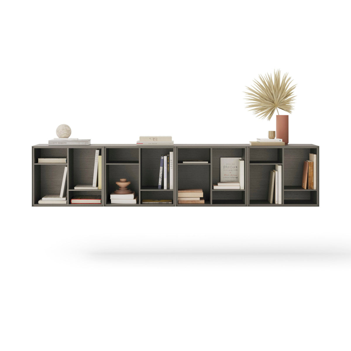 Lauki Sideboard – 256x37x54 / Wood (Kai Black)-1