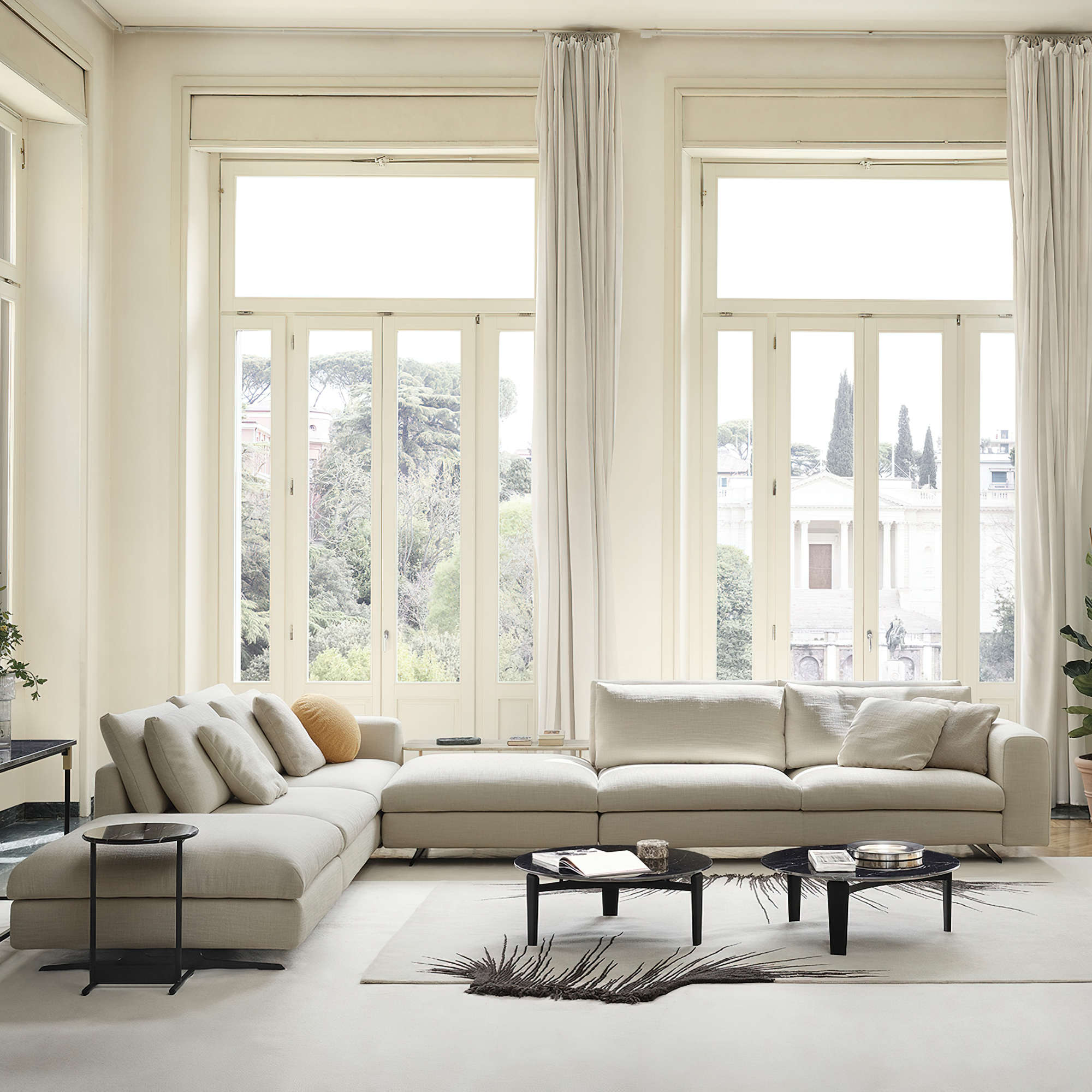 Leenus 4500 Sofa - Fabric T2 (Etoile 07)-2