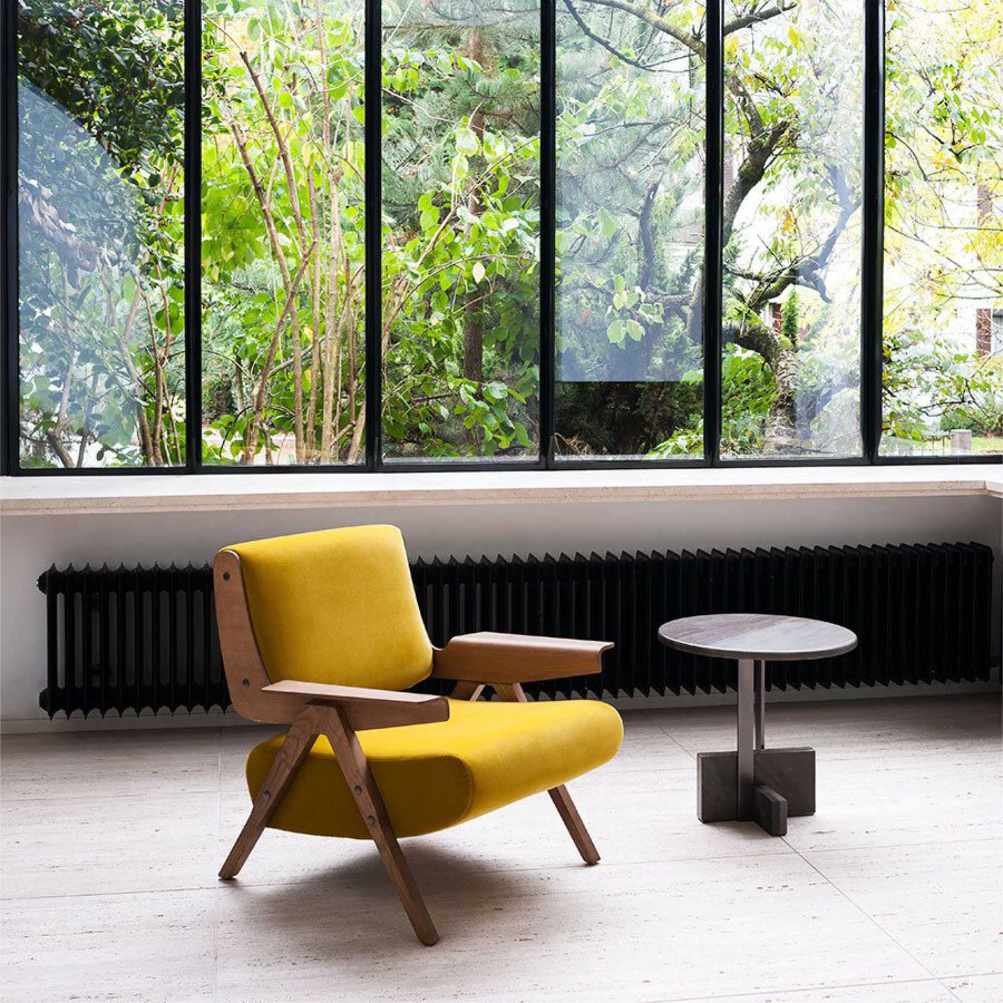 Lina 0LNAPL078 Armchair - Walnut Stained T134/Fabric T (Timon 01)-6