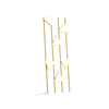 Lines and Triangles Floor Lamp - Brass