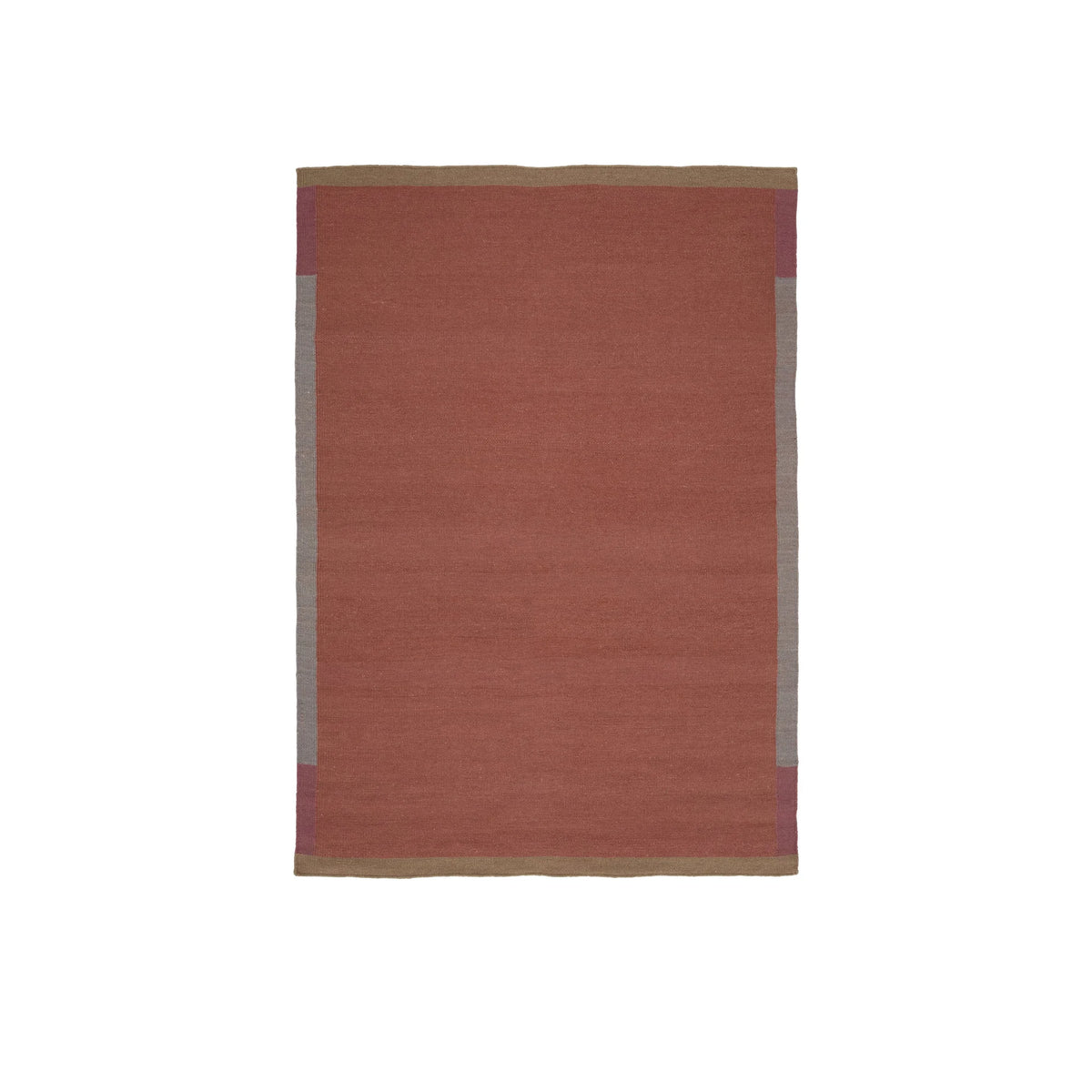 Chroma Quilt Rug - Terracotta - 200x300