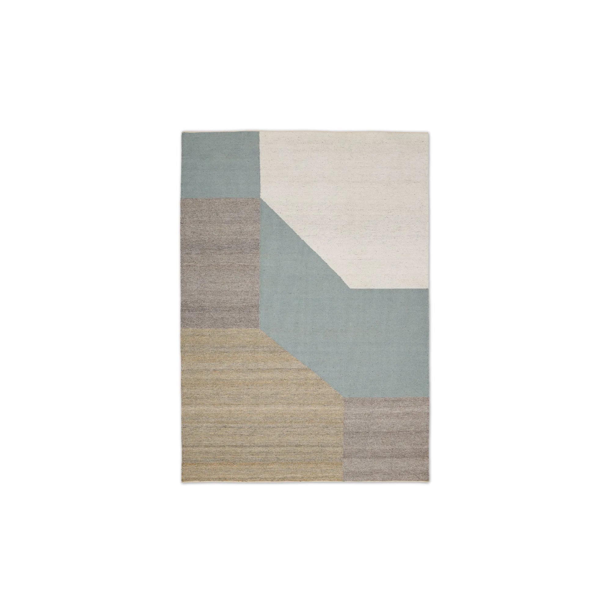 Blocchi Rug - Aqua - 200x140