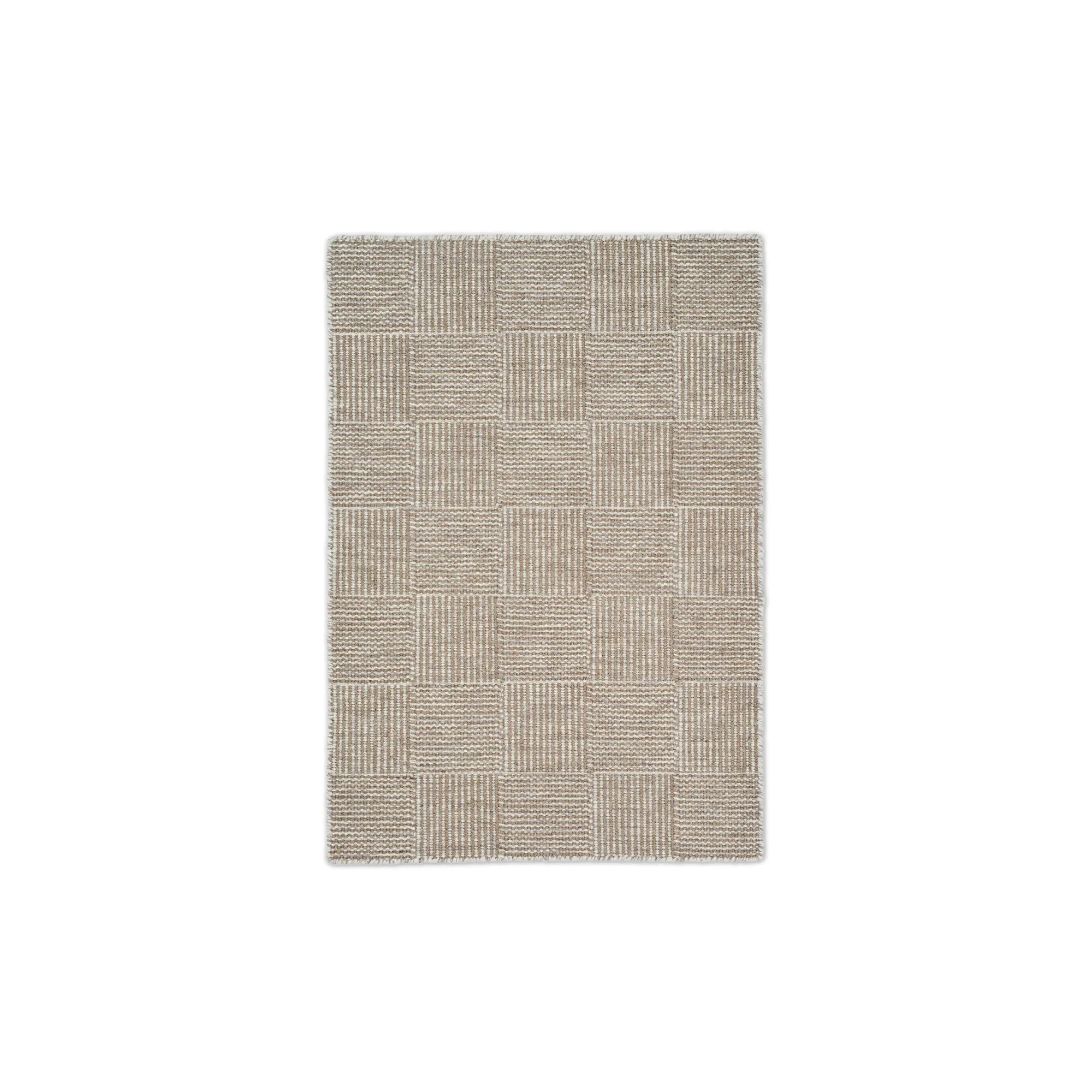 Chess Rug - Light Grey - 200x140-1
