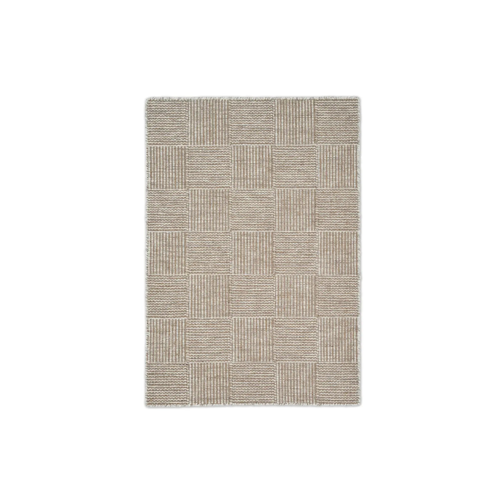 Chess Rug - Light Grey - 240x170