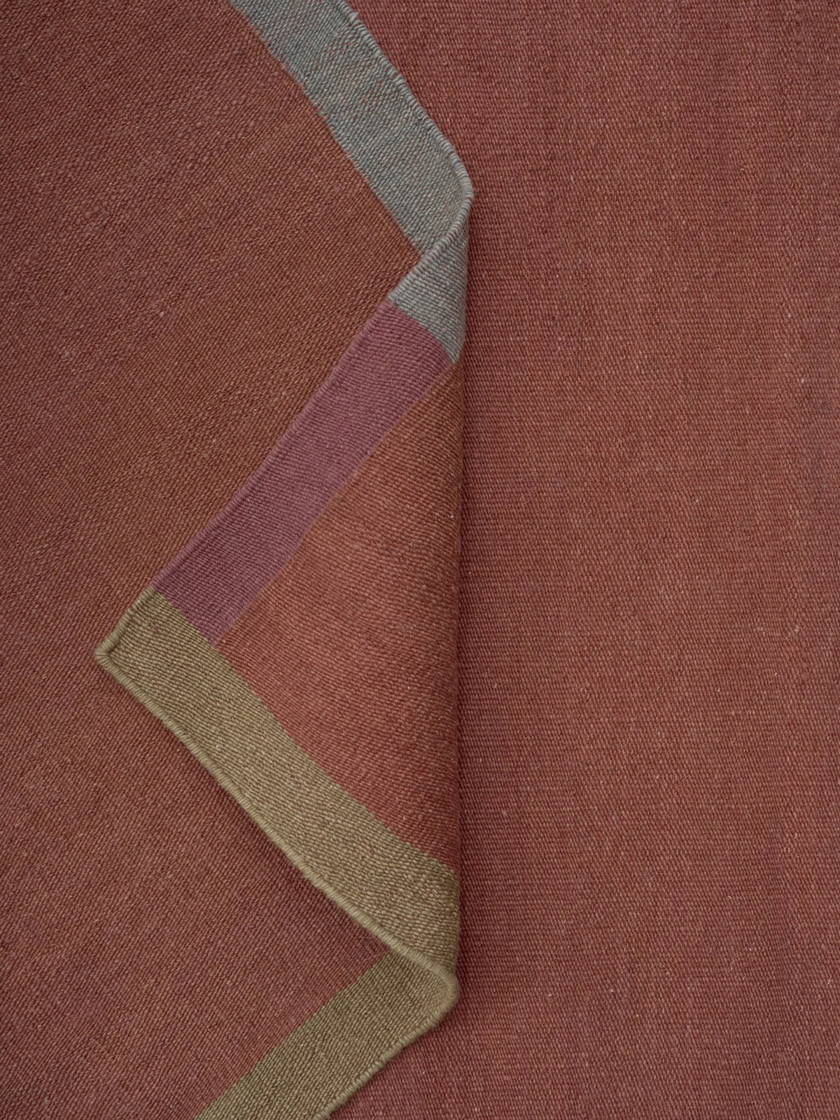 Chroma Quilt Rug - Terracotta - 200x300-3