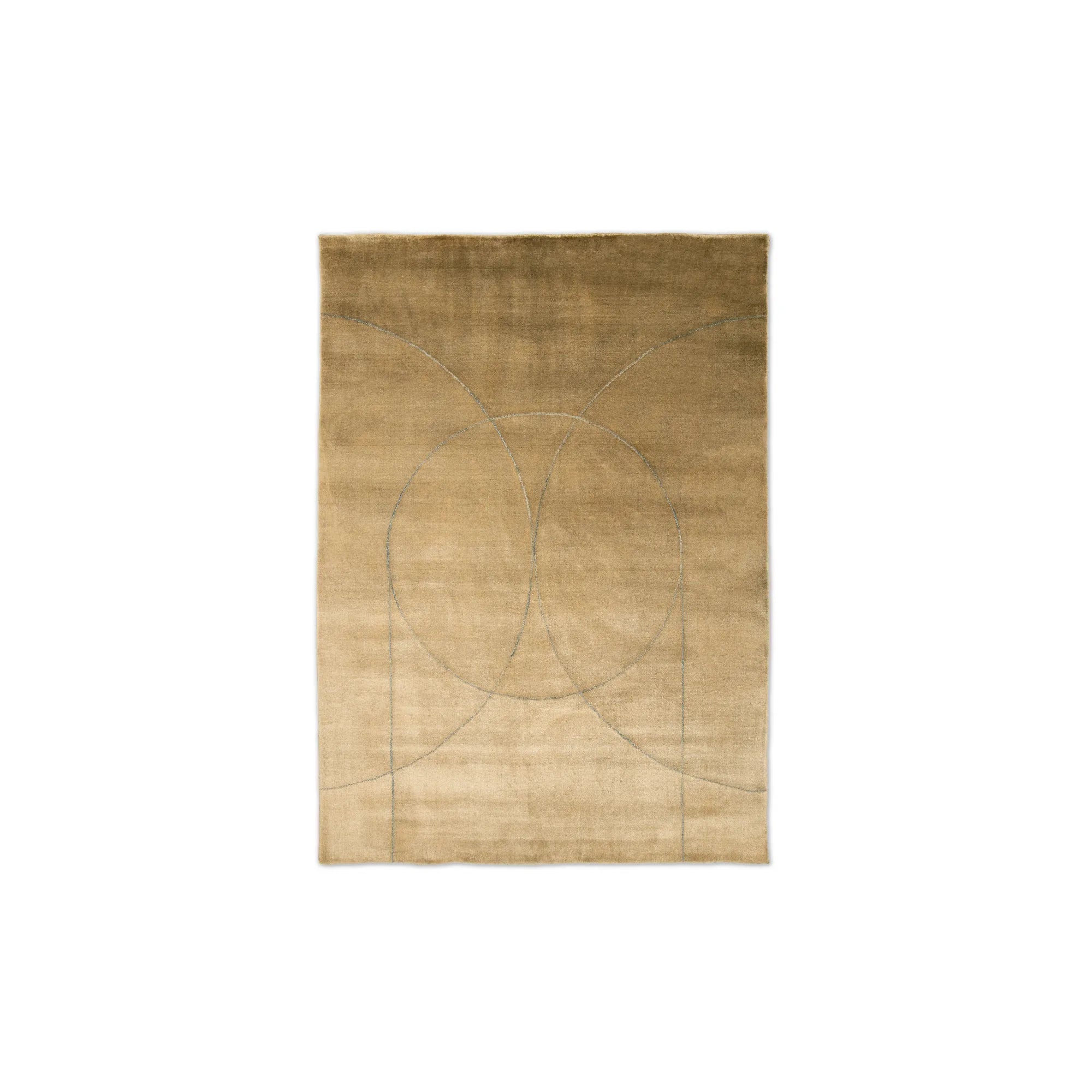 Circulus Rug - Ochre - 200x140
