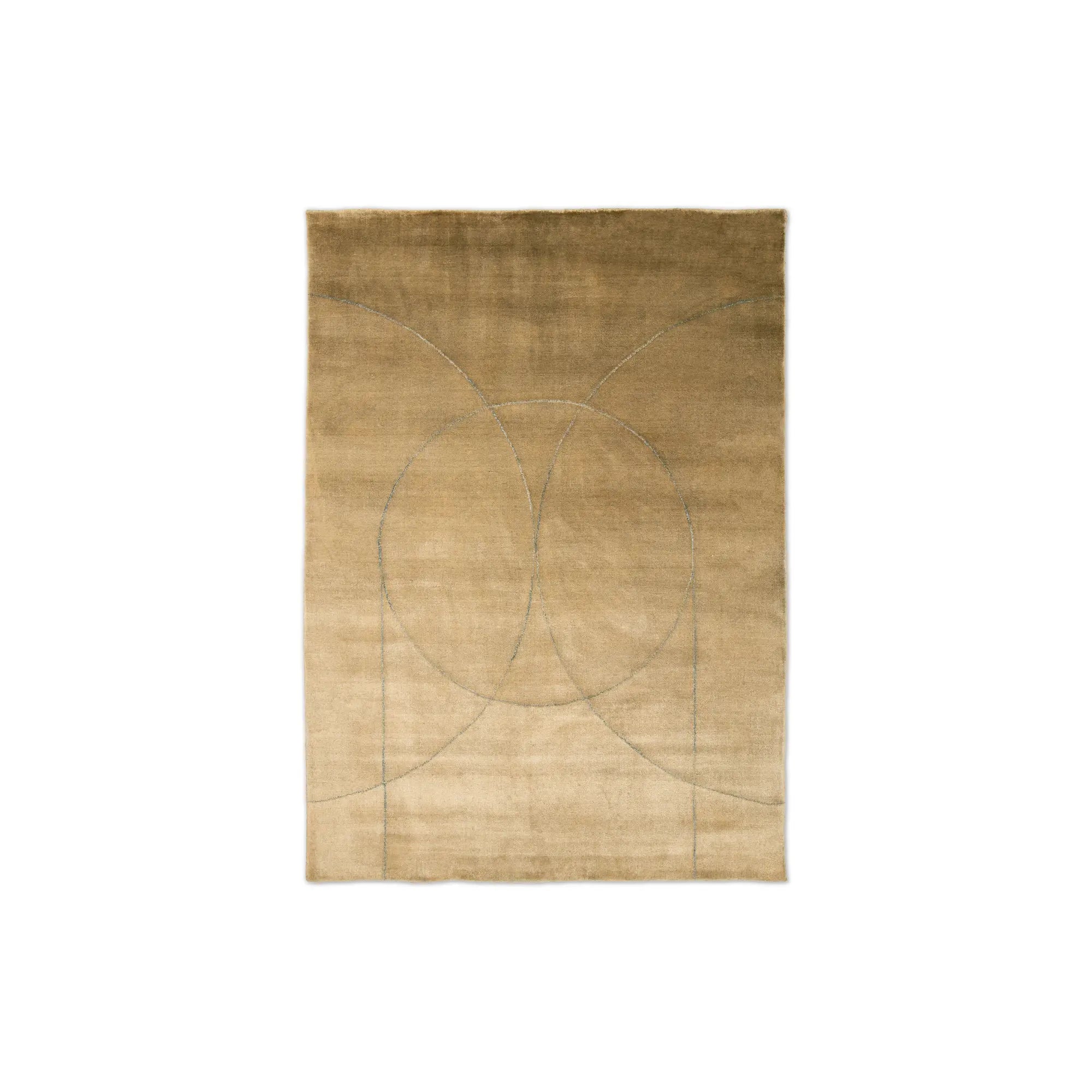 Circulus Rug - Ochre - 240x170