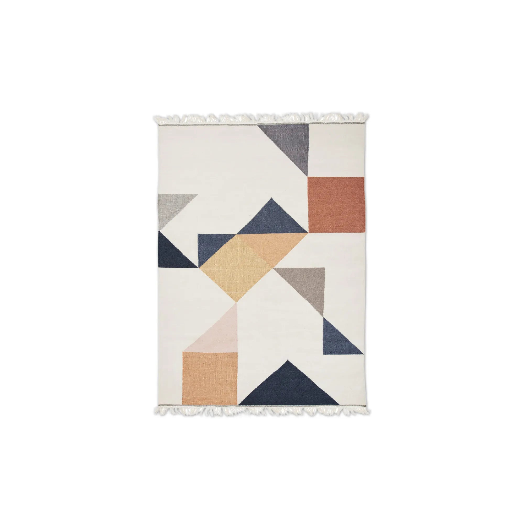 Memo Rug - Rust - 200x140