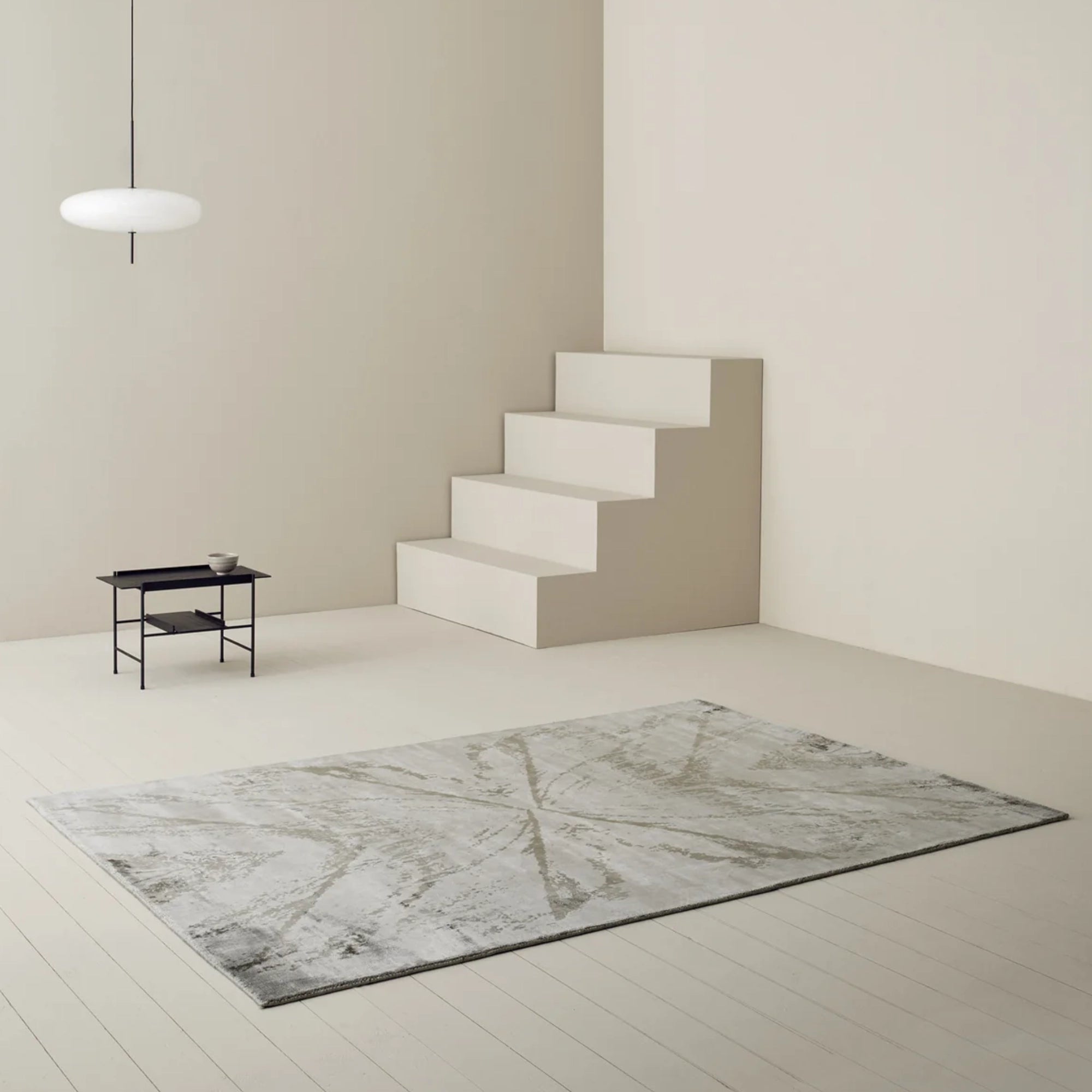 Shimo Rug - Silver - 200x140
