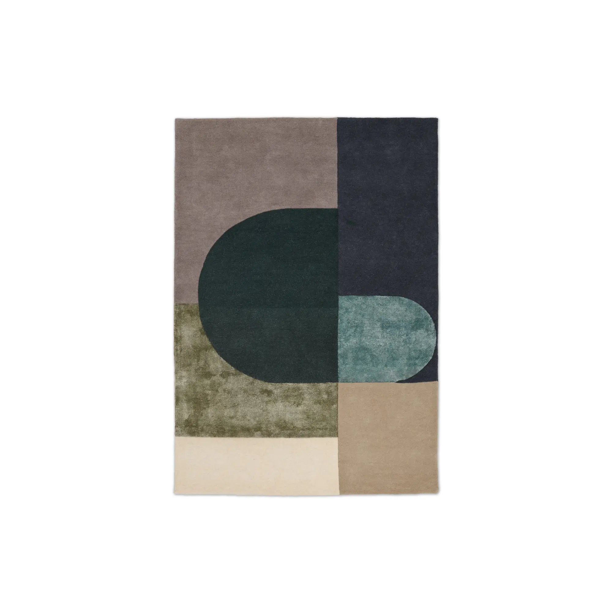Vilja Rug - Green - 240x170