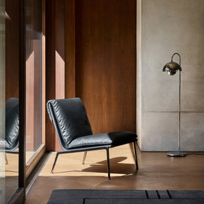 Muno LN18 Armchair - Warm Black/Leather (Noble Aniline)