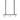 مصباح معلق Long John Model 3 - أسود/نحاسي/جلد أسود