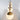 مصباح معلق Long Lord Model 5 - برونزي/زجاج أوبال/جلد طبيعي