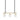 Long Lord Model 3 Pendant Lamp - Brass/Opal Glass/Black Leather