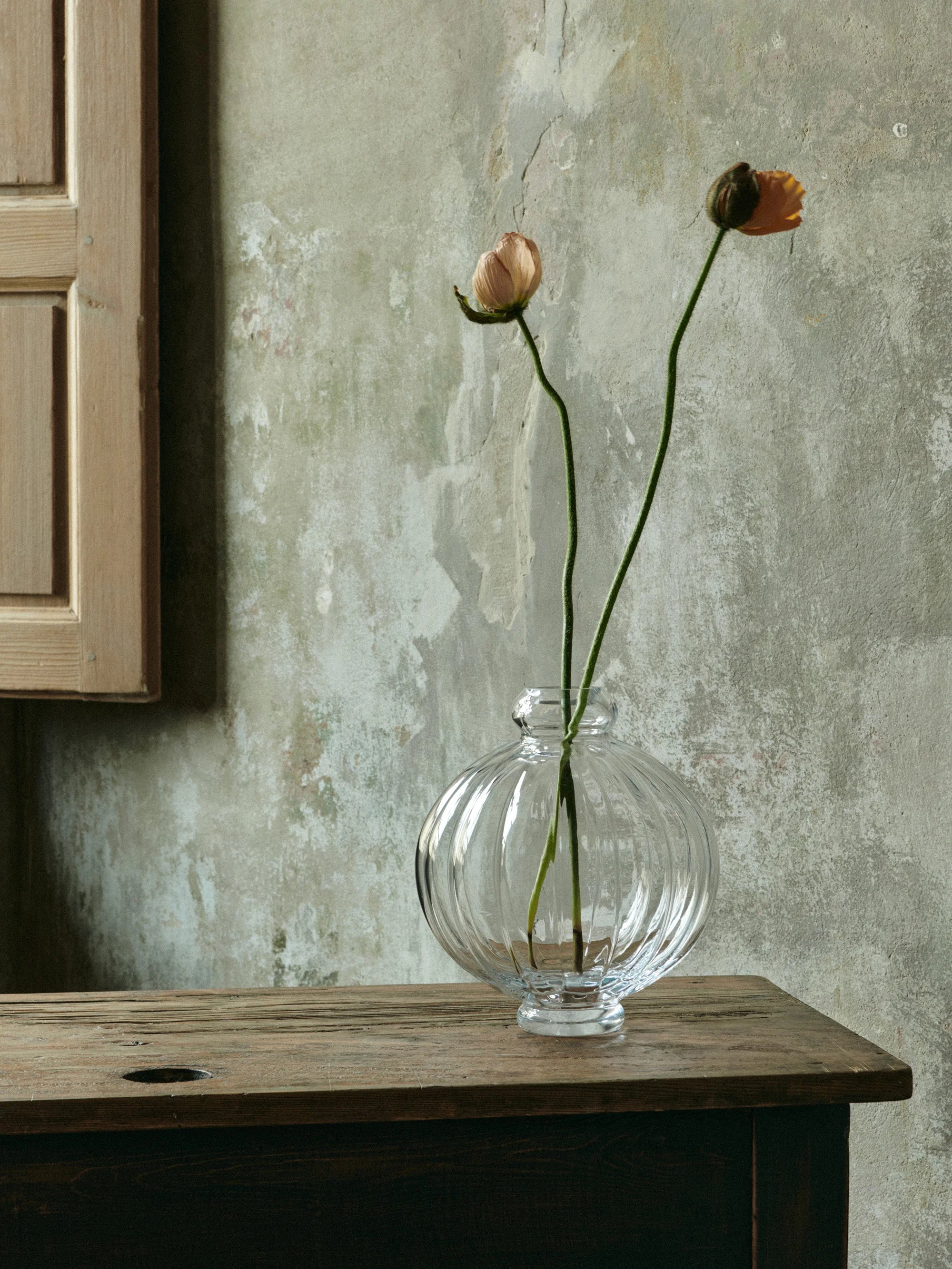 Balloon 01 Glass Vase - Olive-2