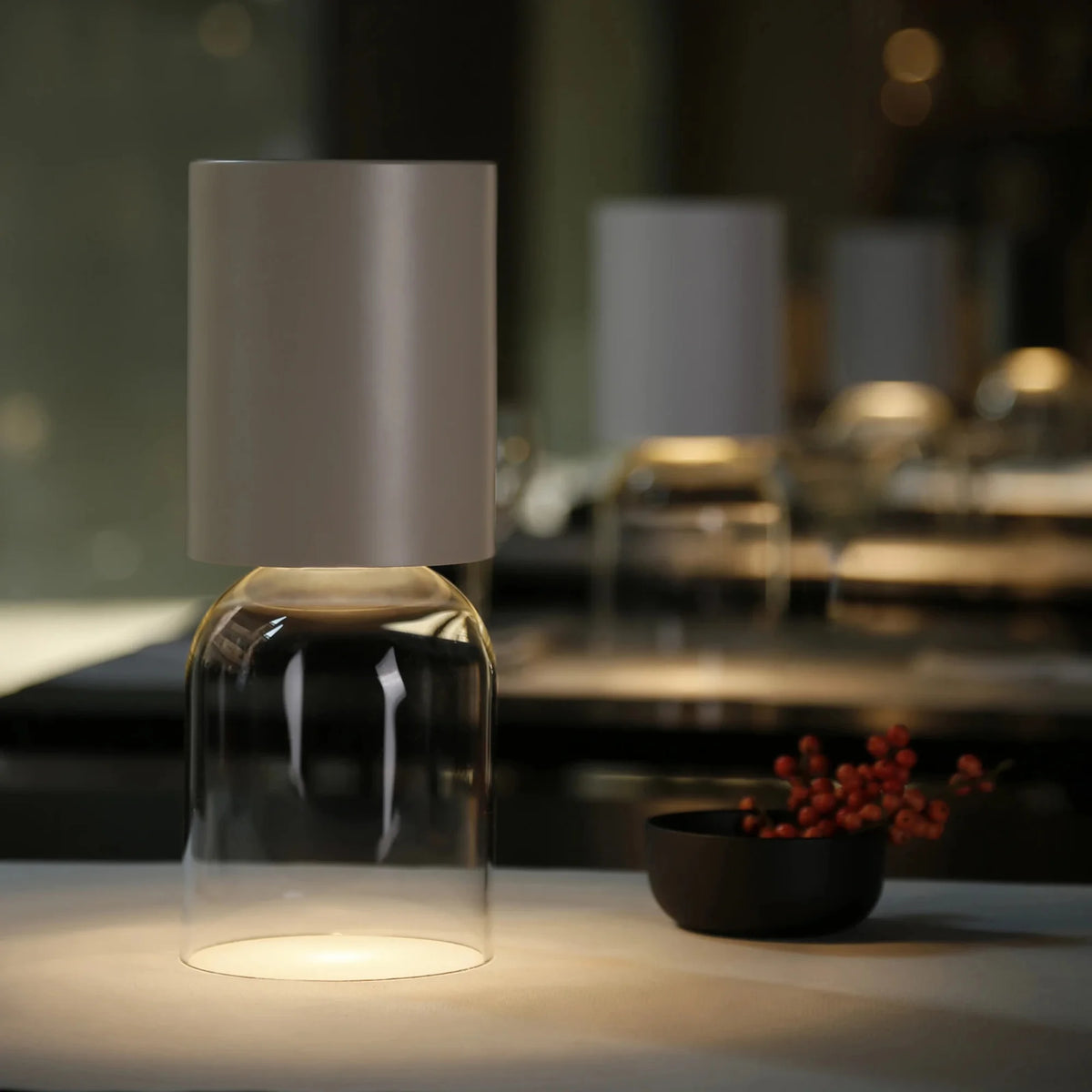 Nui Mini Outdoor Portable Table Lamp - Sand-3