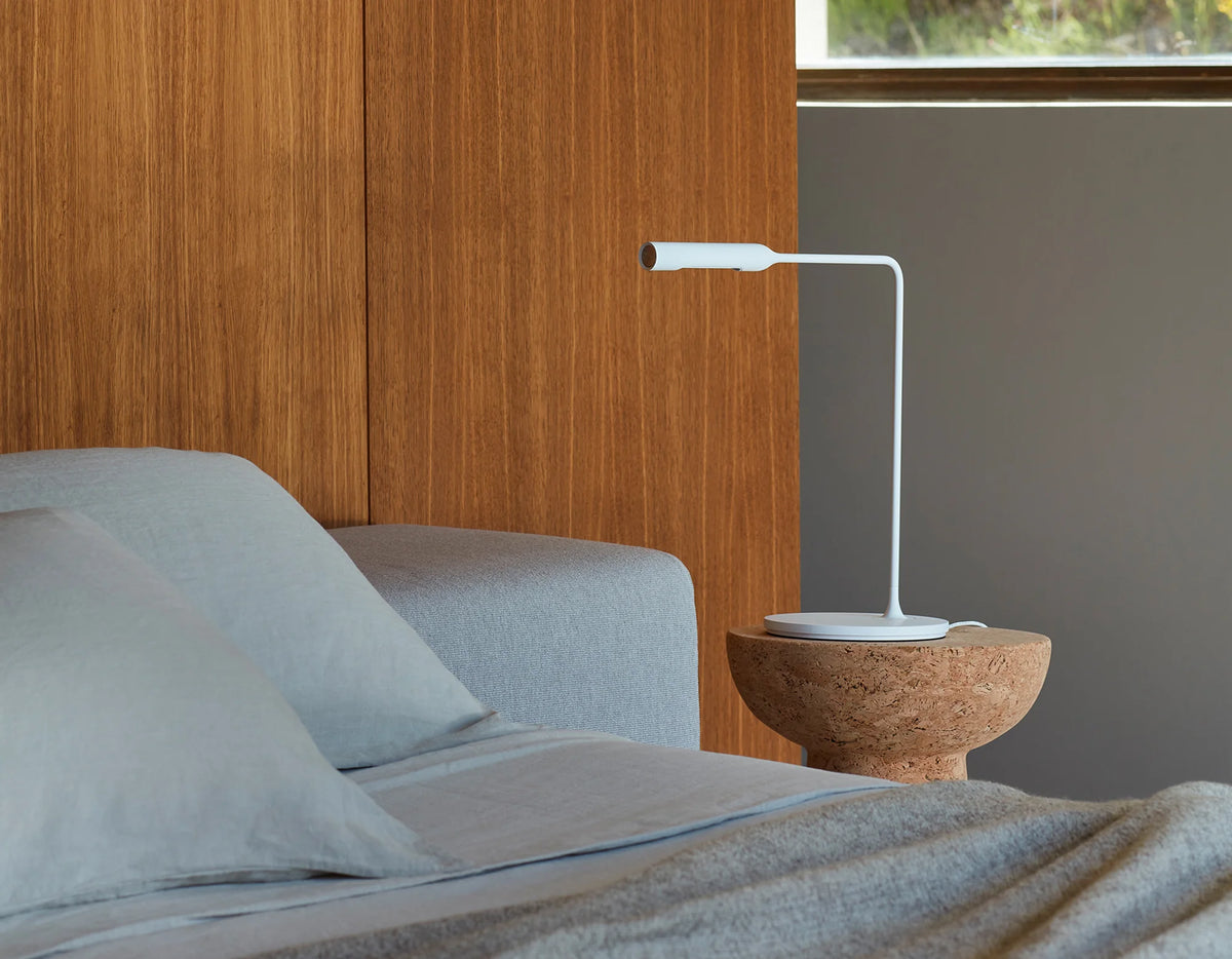 Flo Bedside Table Lamp - Black Soft-Touch-5