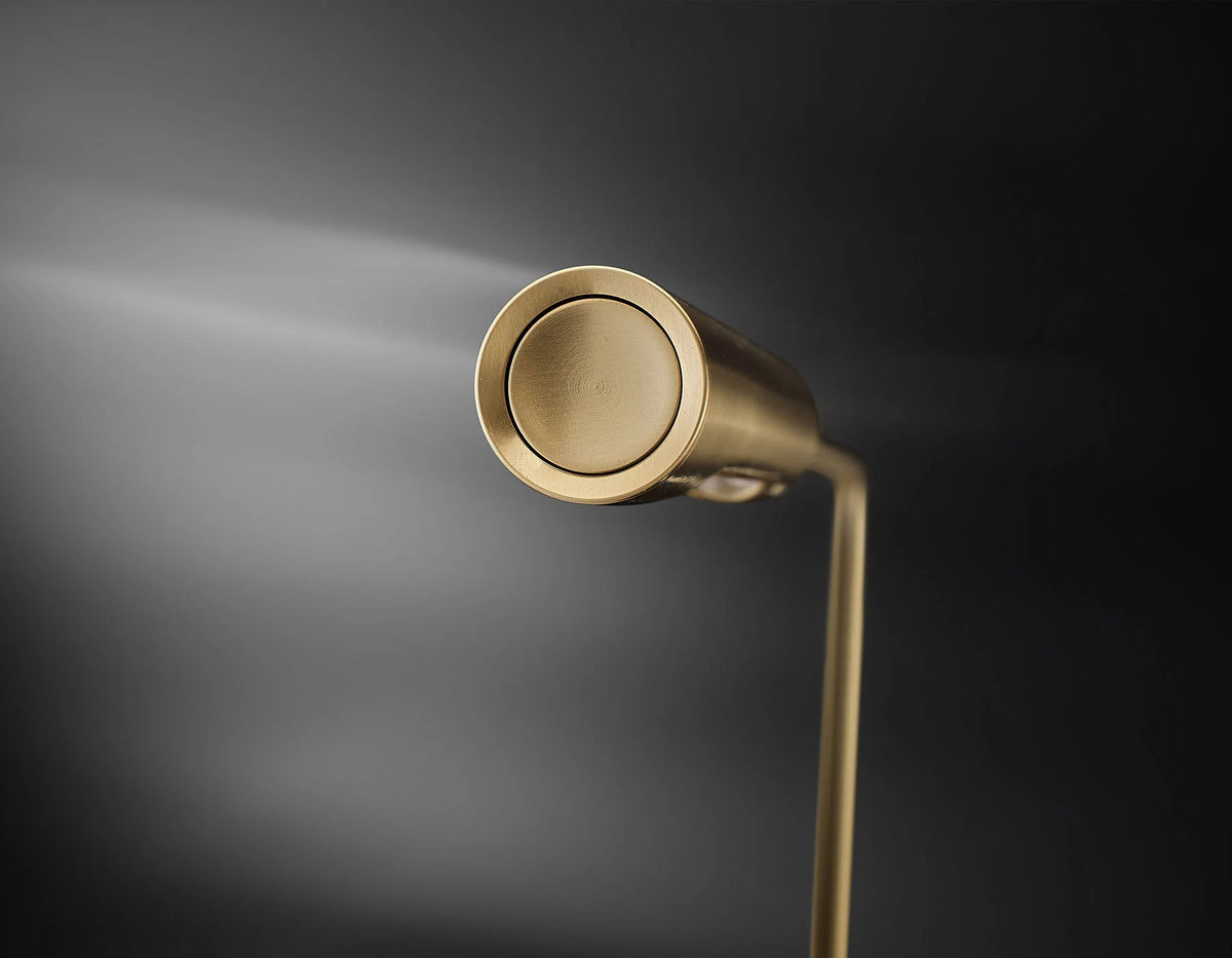 Flo Desk 2700K Table Lamp - Yellow Gold Brushed-5
