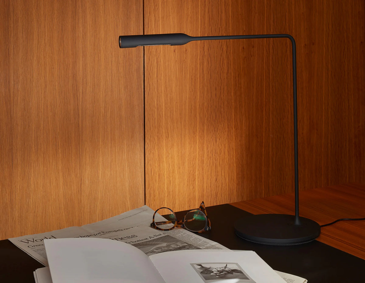 Flo Desk 2700K Table Lamp - Yellow Gold Brushed-10