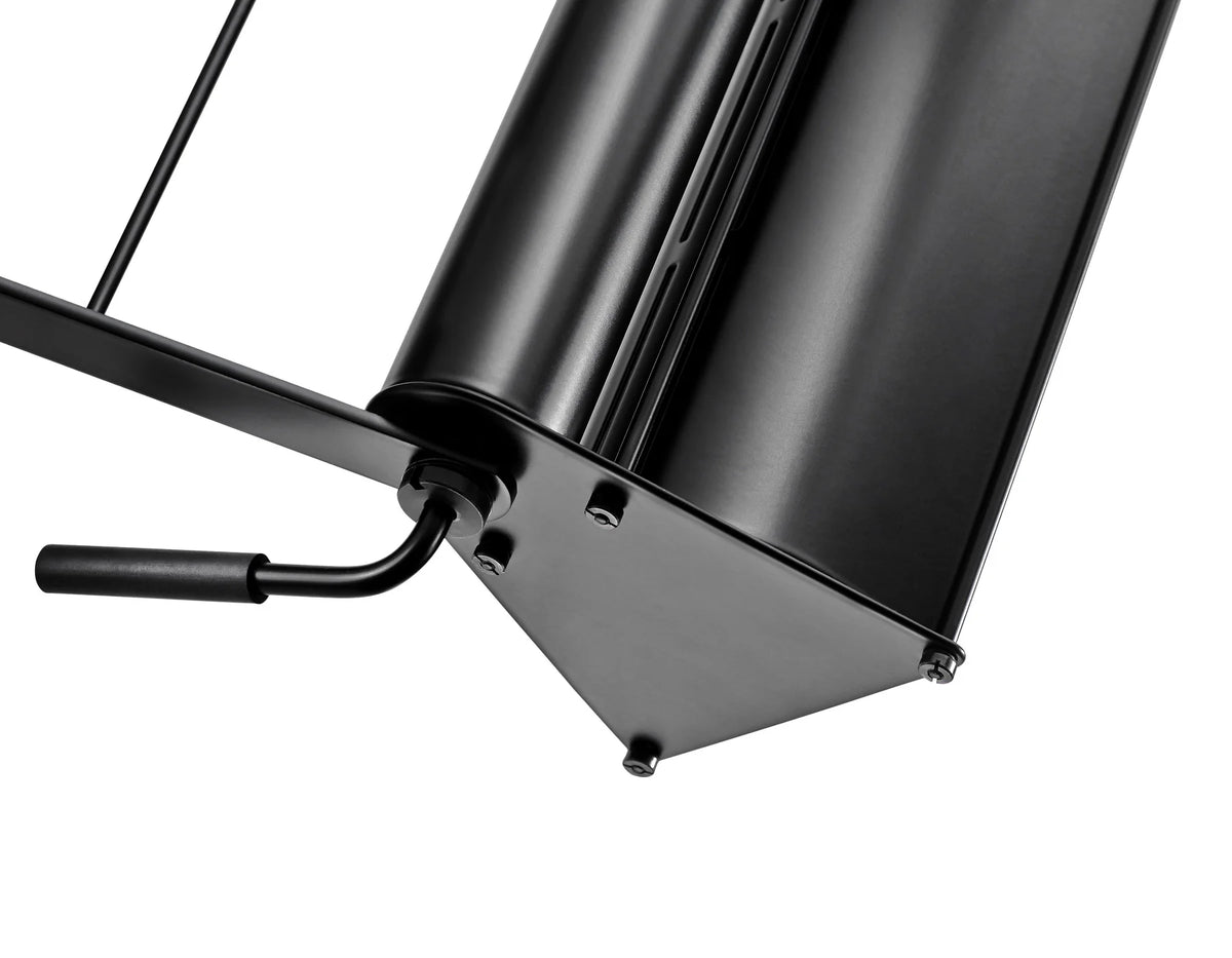 Opus Parete Classic Wall Lamp - Matt Black-4