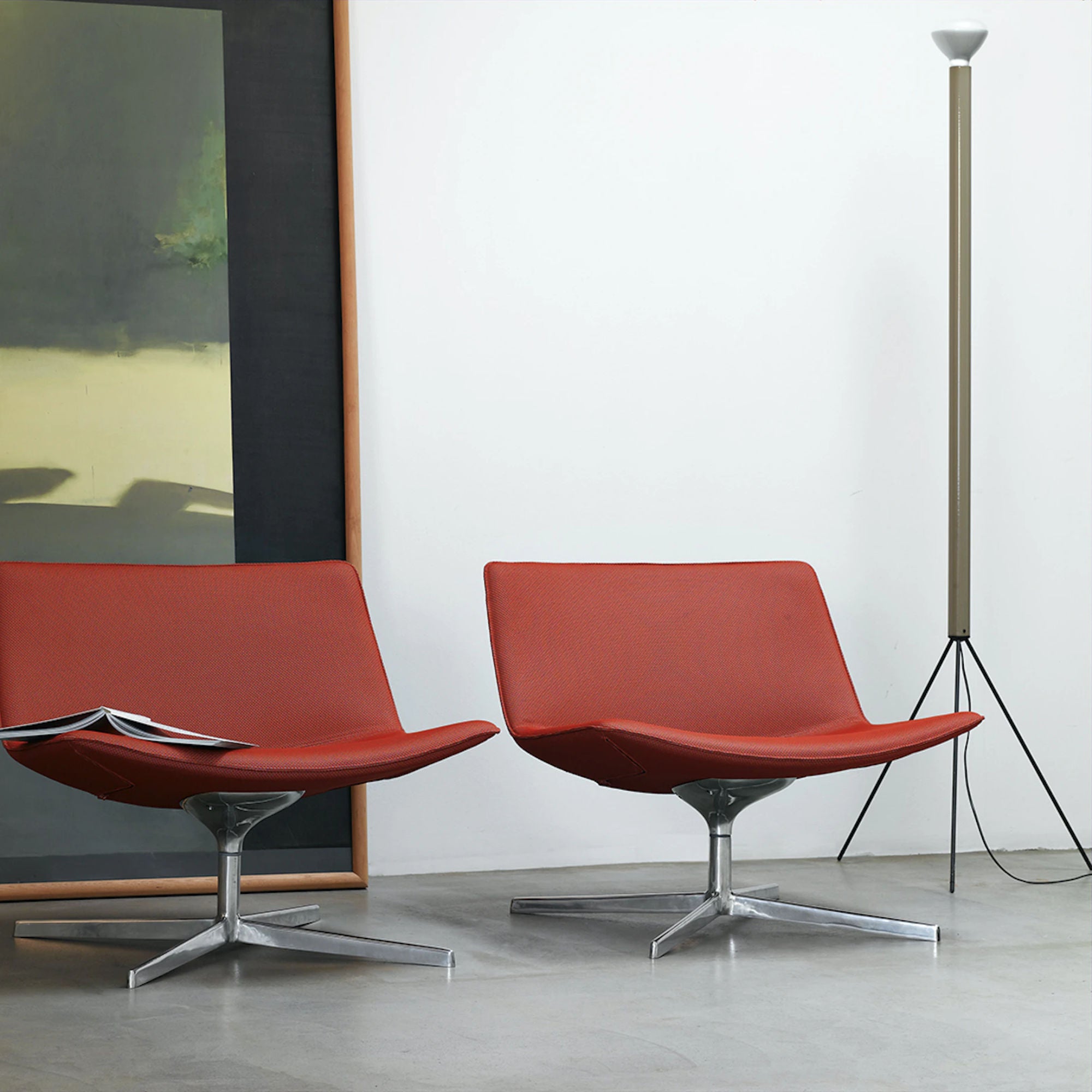 Luminator F3772009 Floor Lamp - White