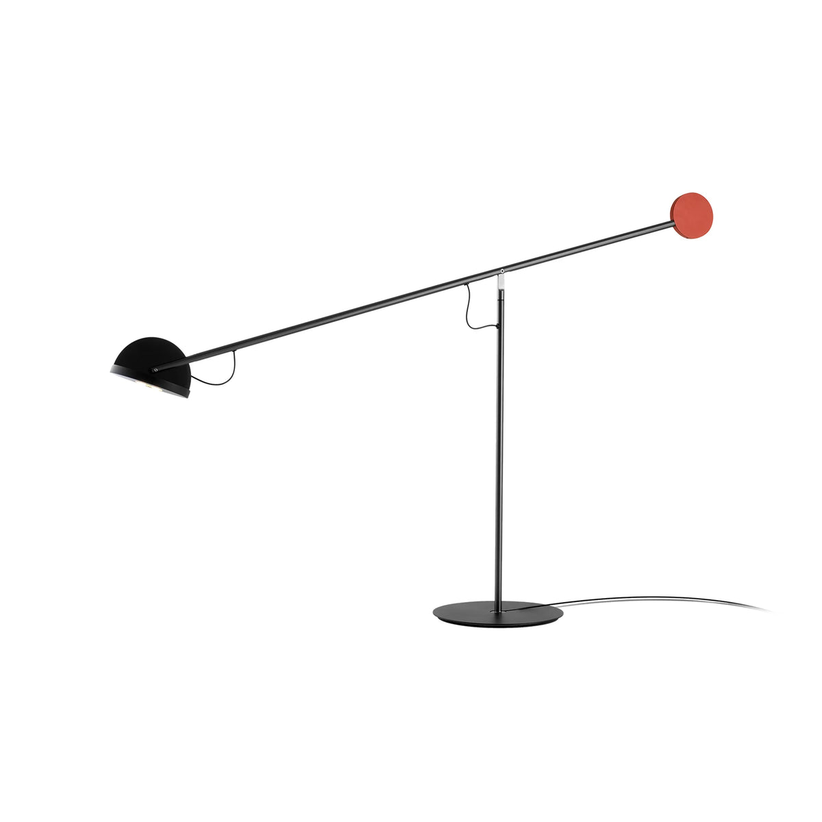 Copernica M Table Lamp - Black Graphite/Red/Black-1