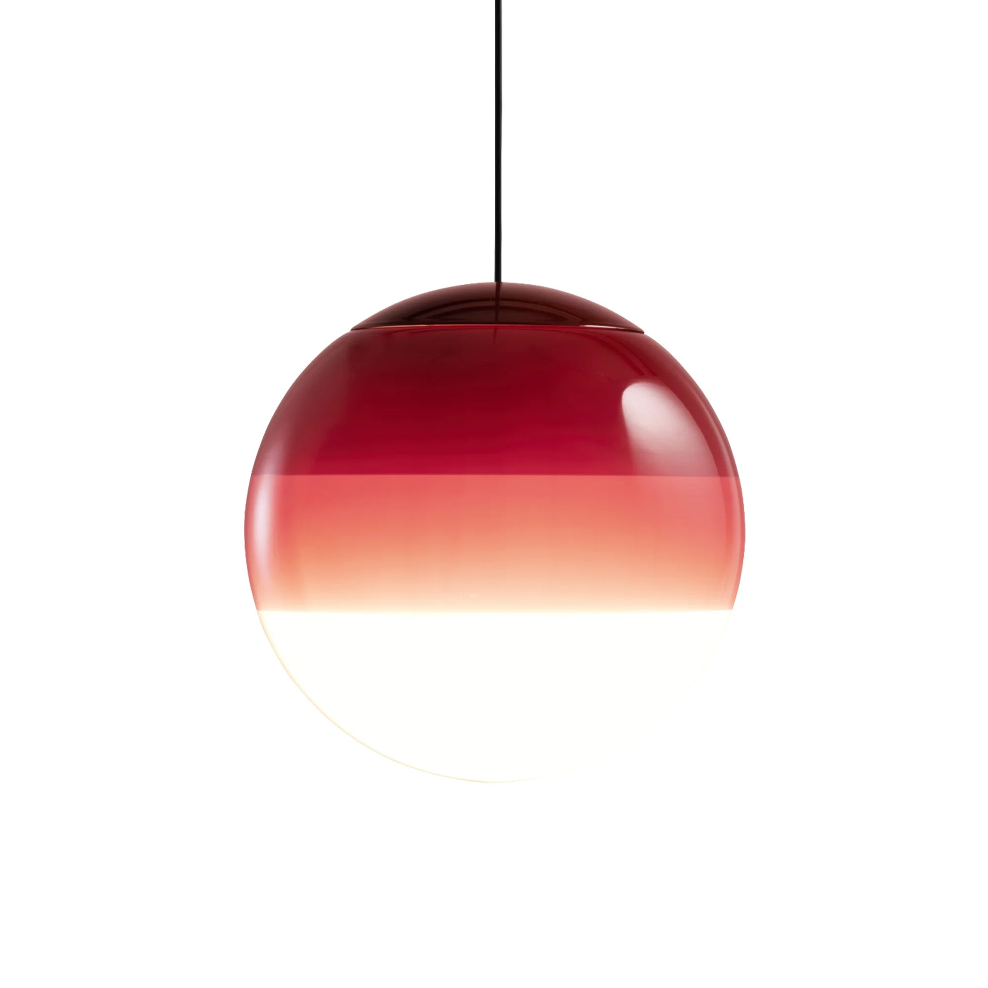 Dipping Light 30 Pendant Lamp - Burgundy-1