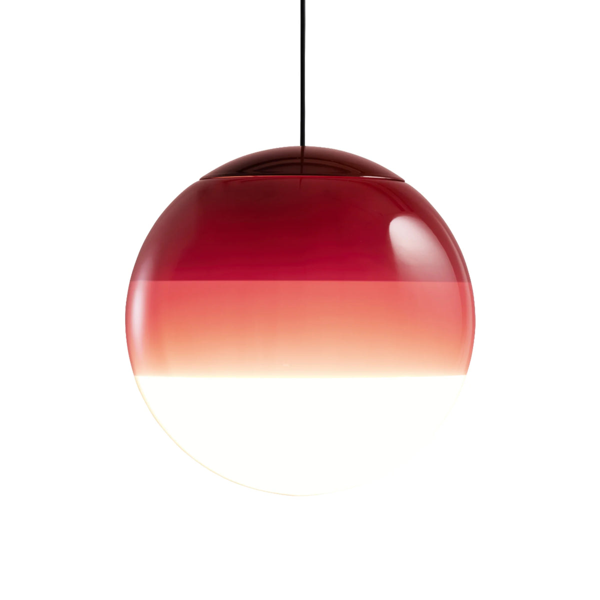 Dipping Light 40 Pendant Lamp - Burgundy-1