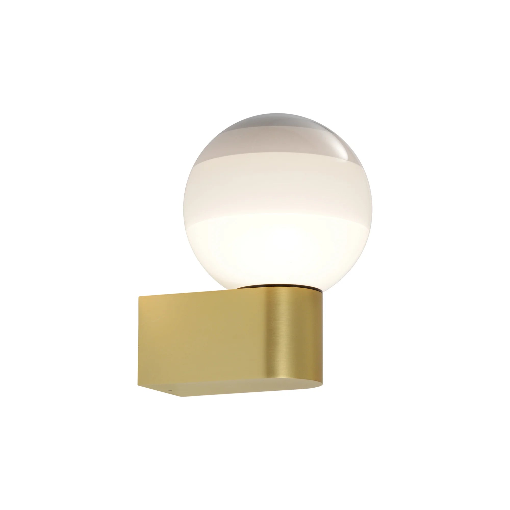 Dipping Light A1-13 Wall Lamp - Brushed Brass/White-1