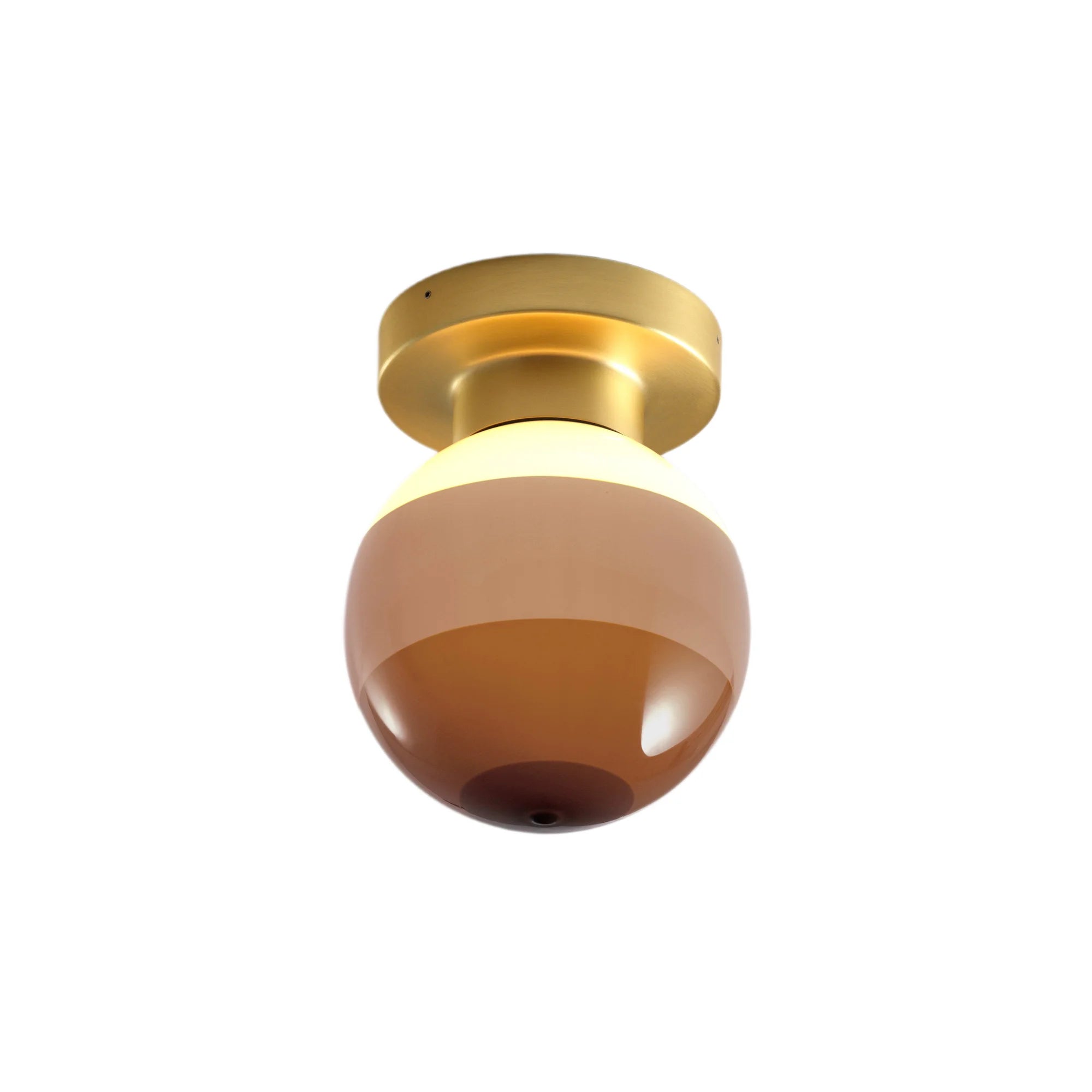 Dipping Light A2-13 Ceiling Lamp - Brushed Brass/Chocolate-1