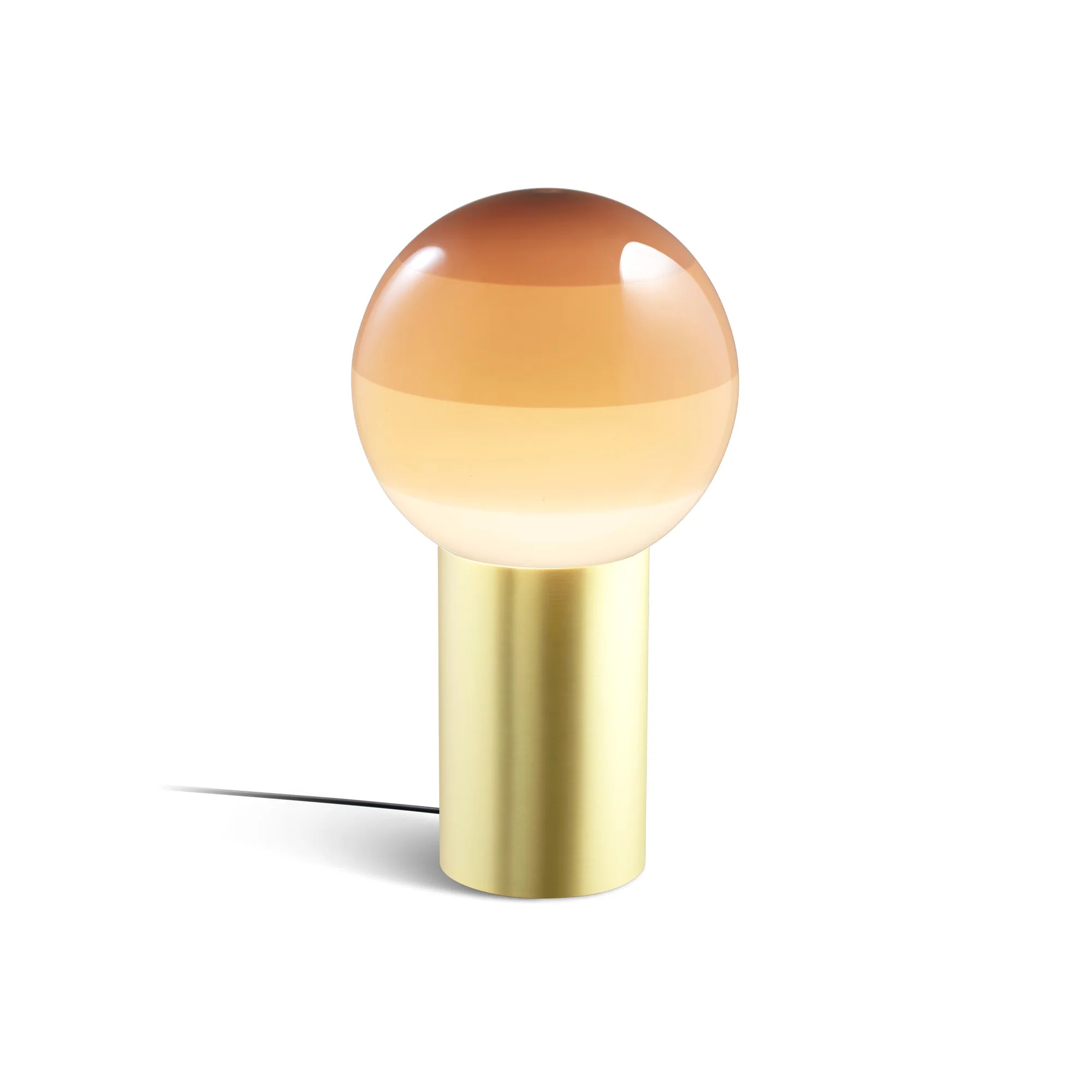 Dipping Light S Table Lamp - Brushed Brass/Cream-1