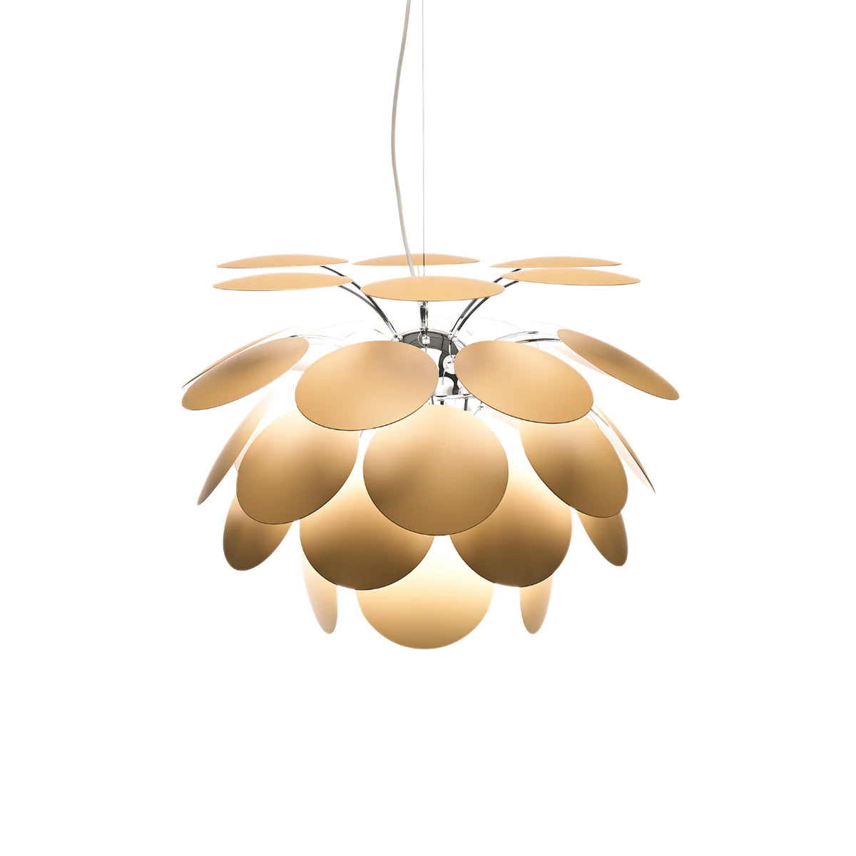 Discoco 35 Pendant Lamp - Matte Beige-1