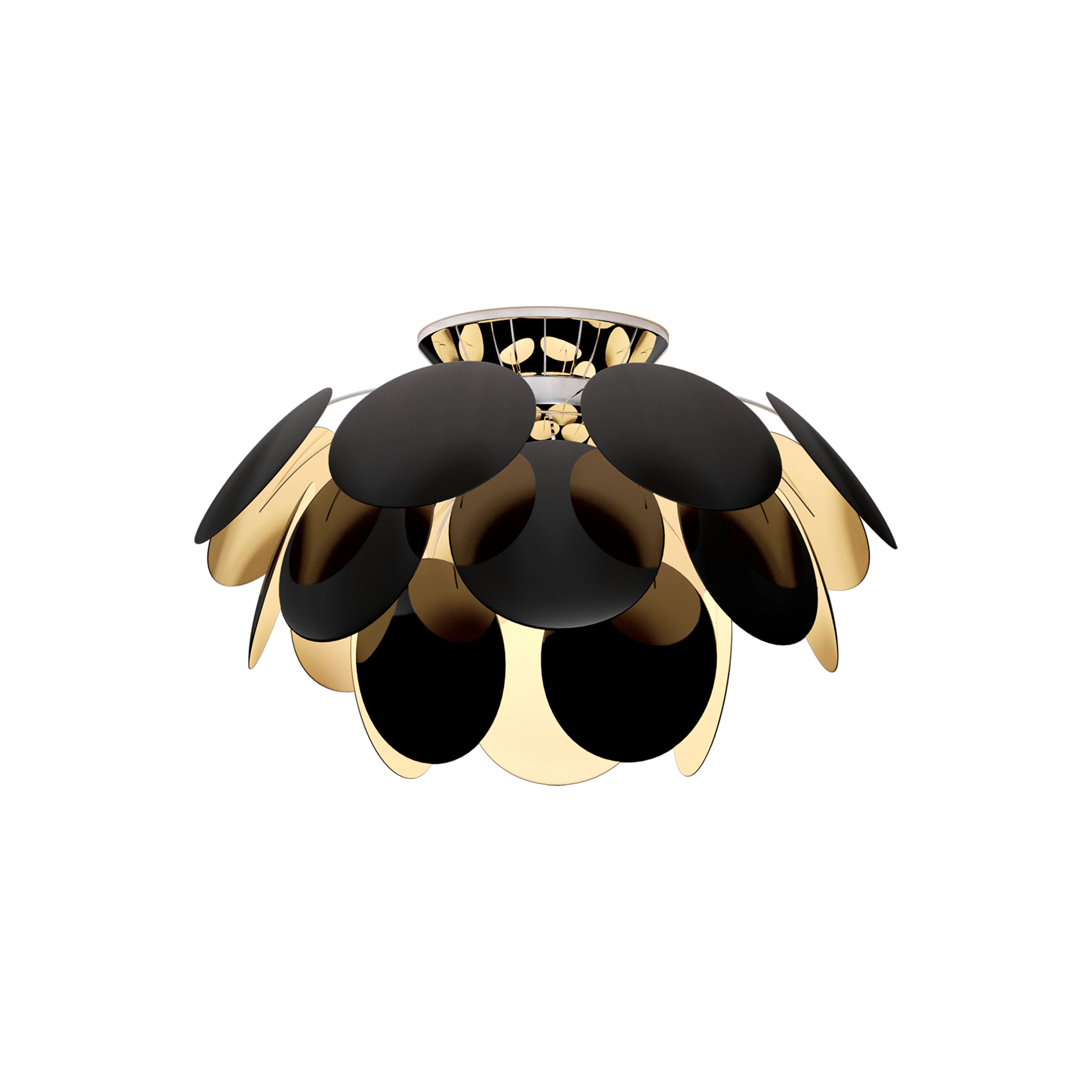 Discoco C68 Ceiling Lamp - Black/Gold-1