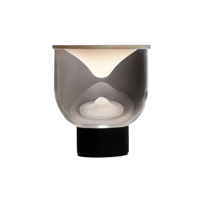 Grammoluce Table Lamp - Black/Glass