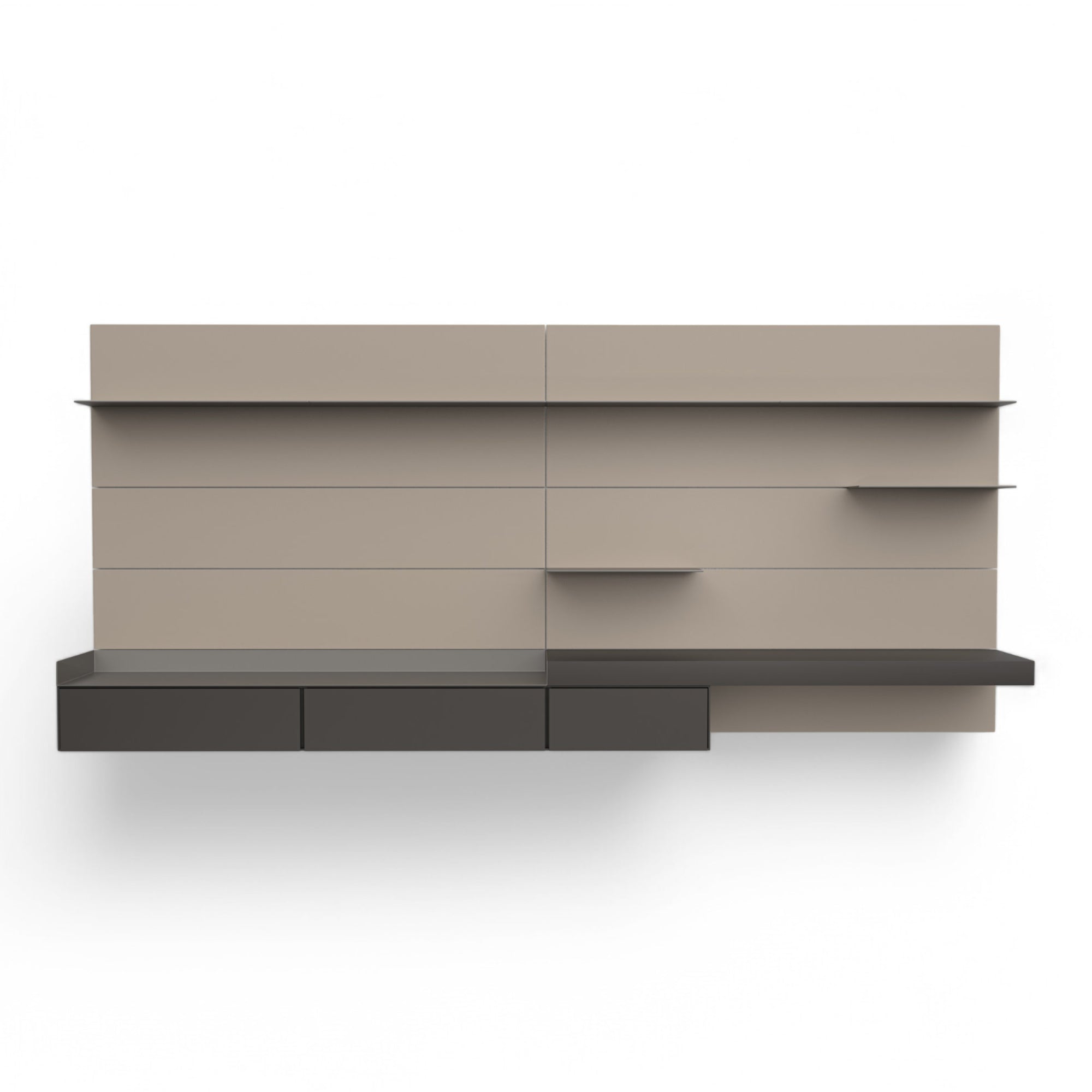 Avenue System TV Unit - Space Grey/Basalt Matt/Grafite Matt