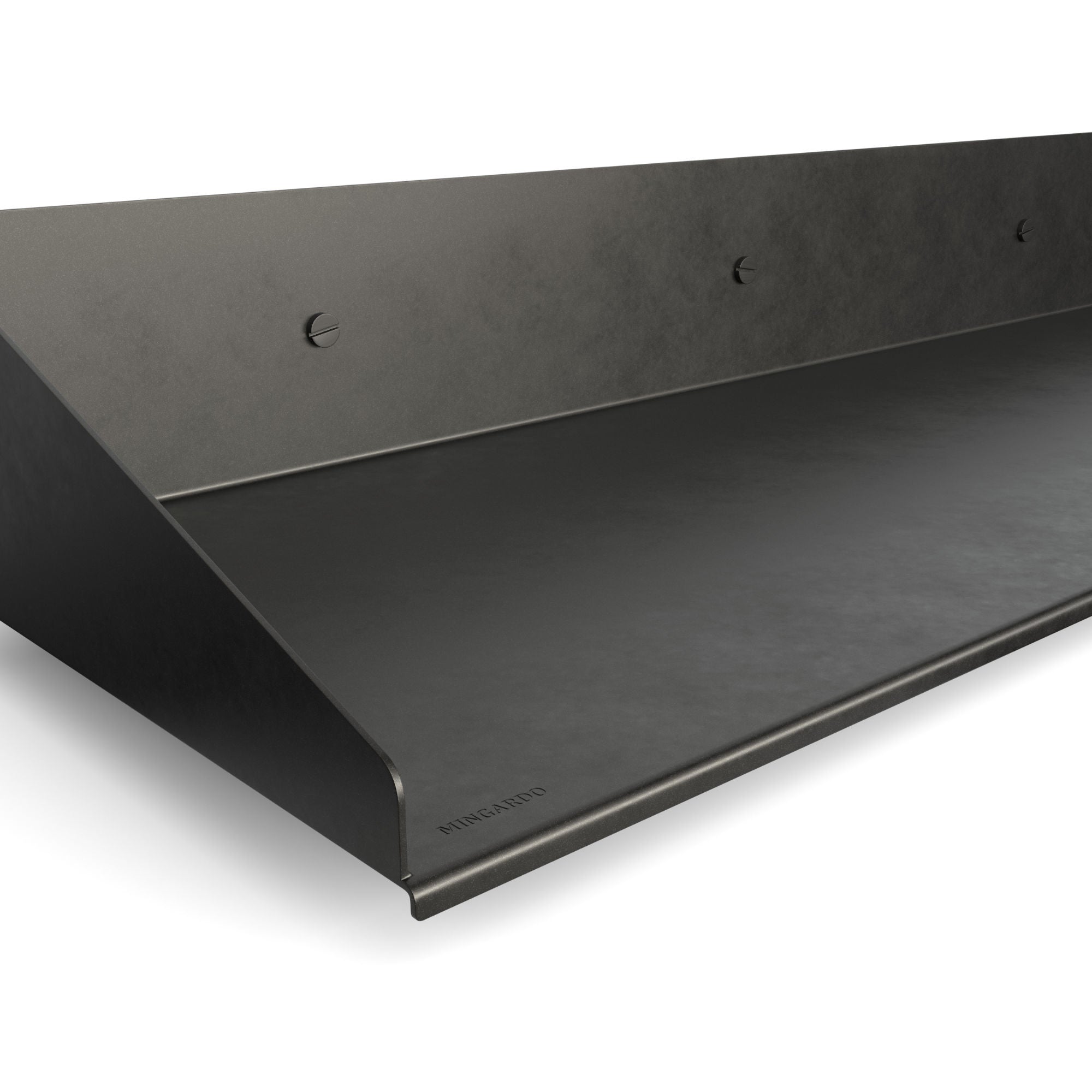 Bendy 95 Shelf - Black Varnished Iron-3
