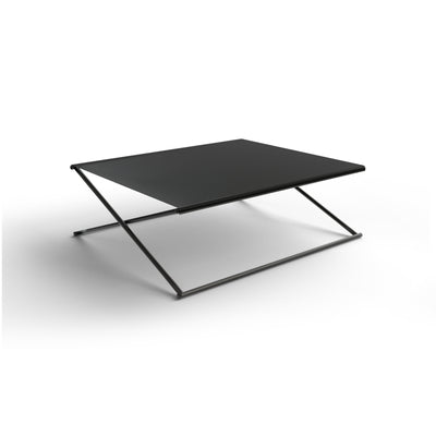 Trestle Coffee Table - Black Iron