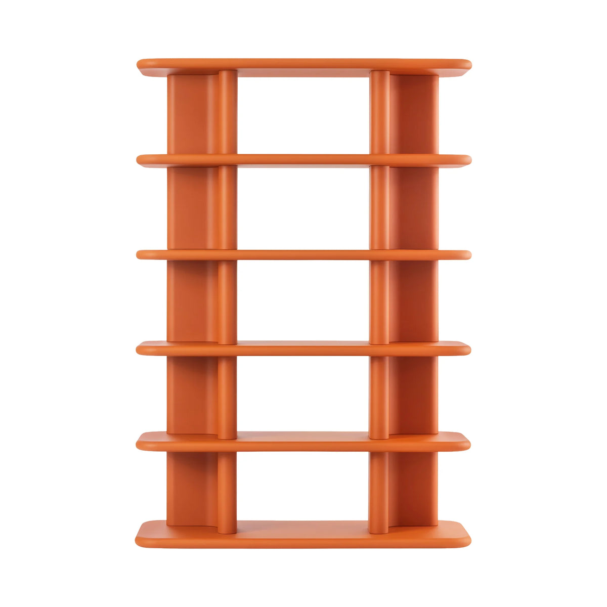 Bonbon LB 320 Bookcase - Lacquered Mattone-3