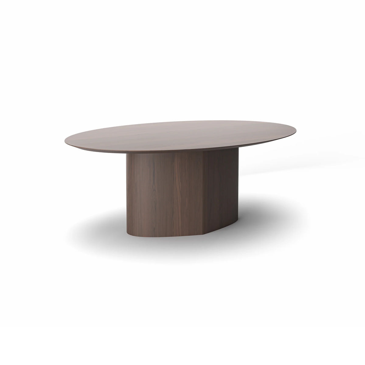 Monoplauto TP32 Dining Table - Heat-Treated Oak-1