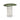 Striche TS 150 Side Table - Cristallo/Menta Cast Glass