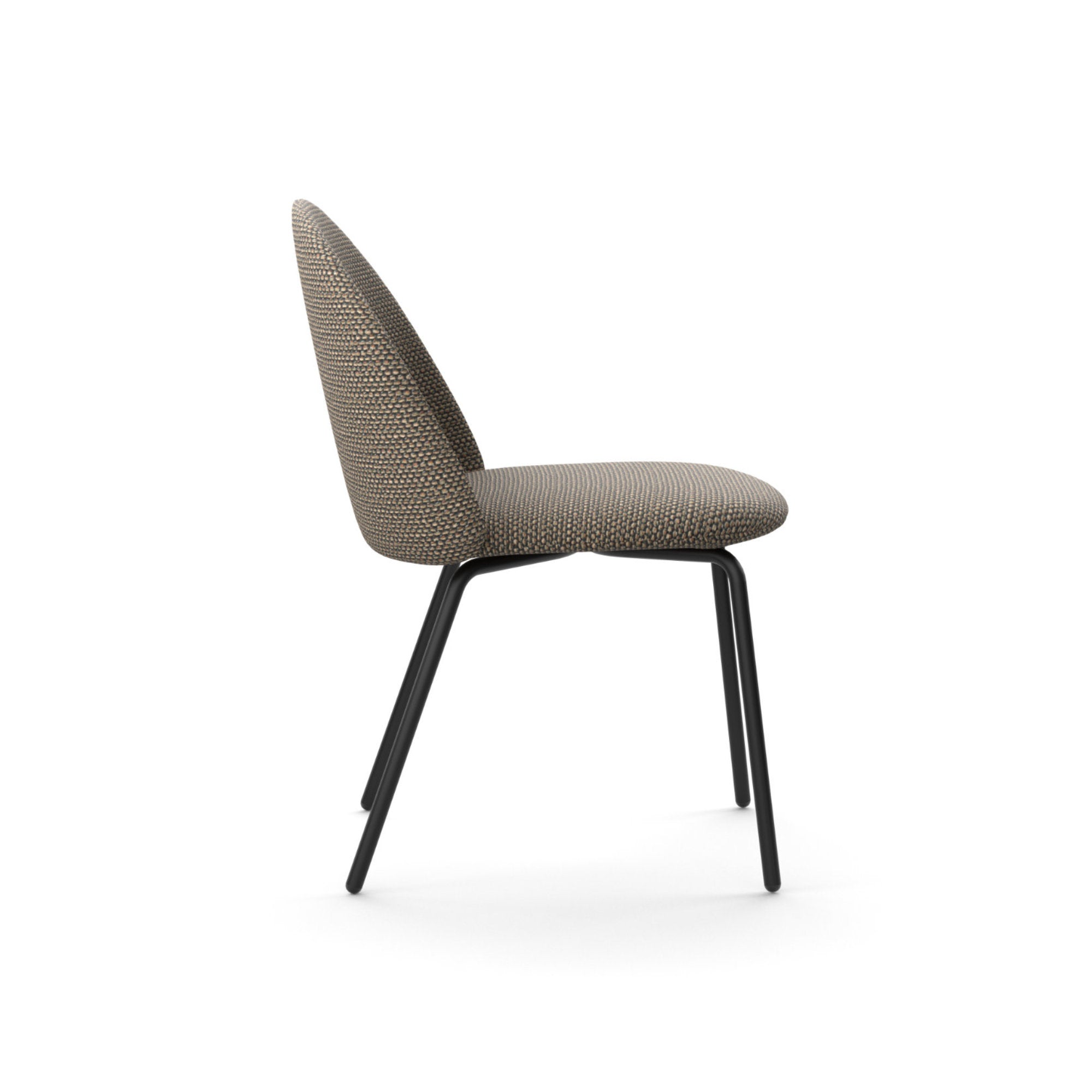 Iola SD 53 Dining Chair - Fabric C (Gubbio 44)-5