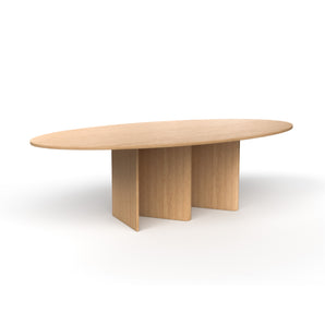 Nami TP 206 Dining Table - Flamed Oak