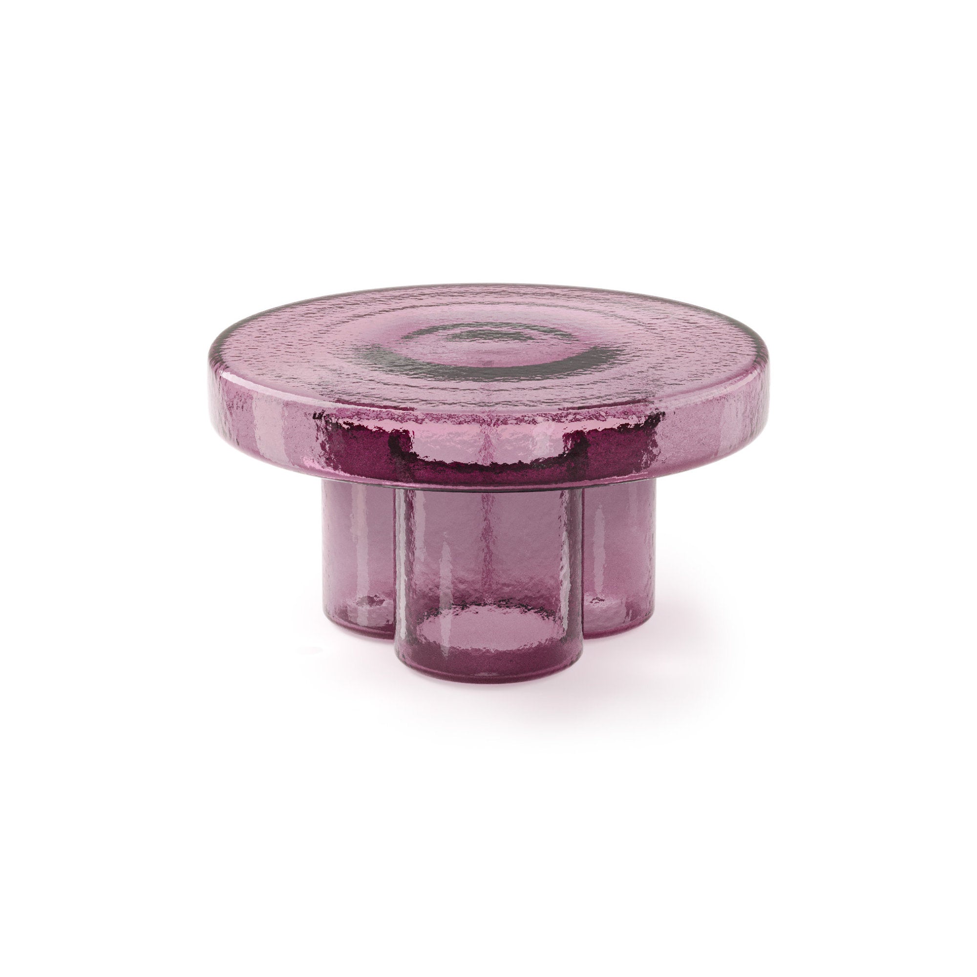 Soda TS 500 Coffee Table - Amethyst Blown Glass-1